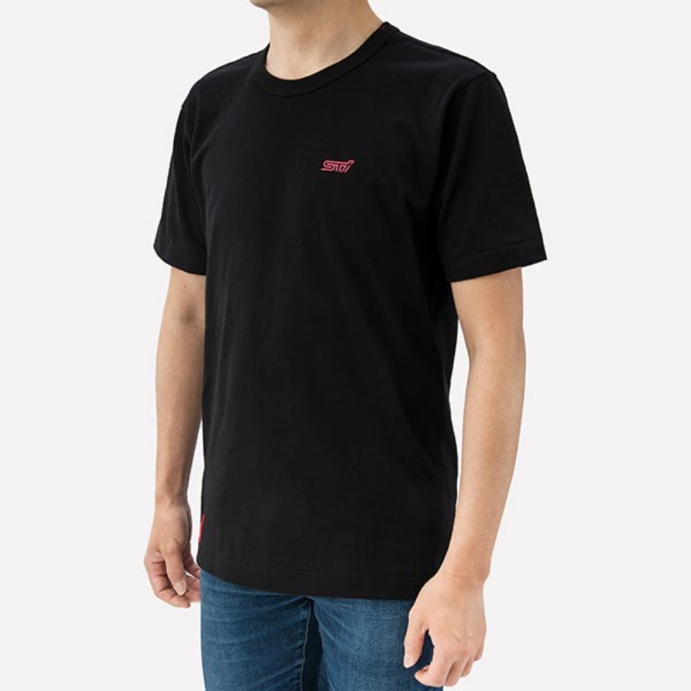 STIワンポイントロゴ入り定番Tシャツ (M)