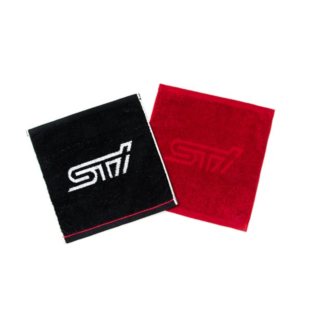 STIロゴ入りハンドタオル2枚セット