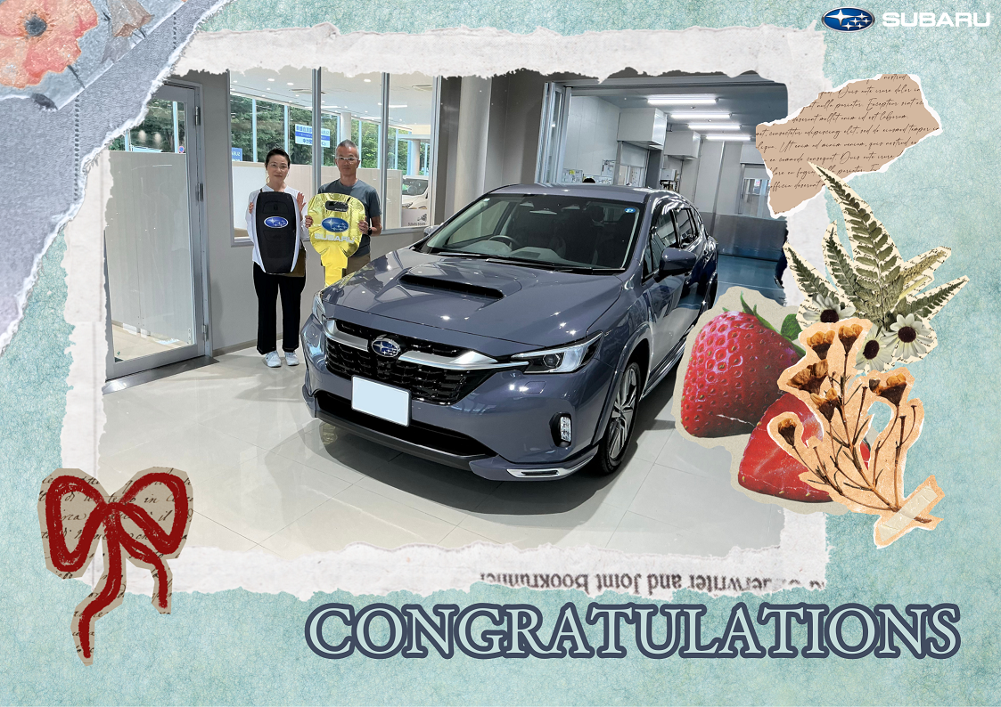天童店　❖　盛田様ご納車おめでとうございます！