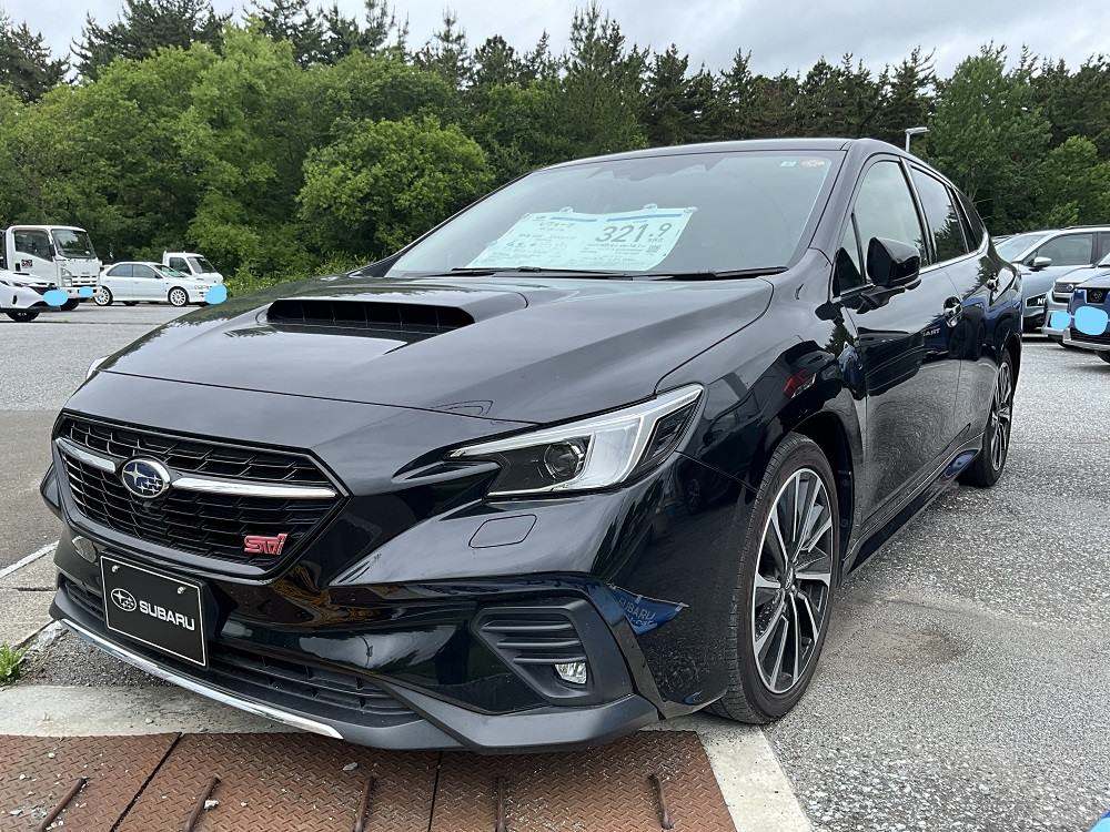 ♪むつ店おススメ♪認定中古車　レヴォーグSTIスポーツ　EX　アイサイトX搭載