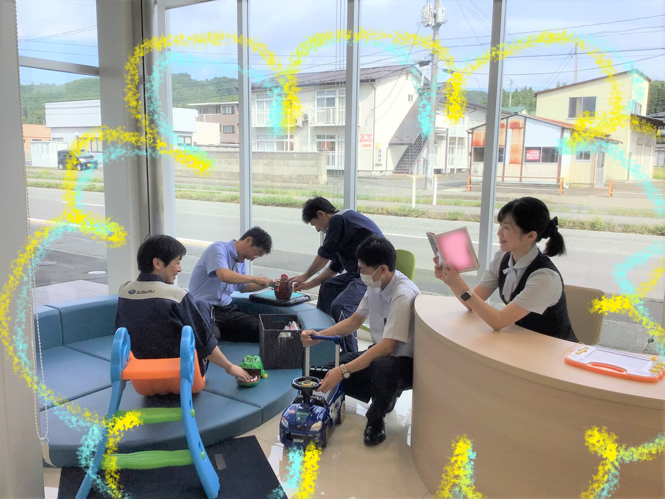 ‥☆一関インター店☆‥　キッズコーナーのご案内
