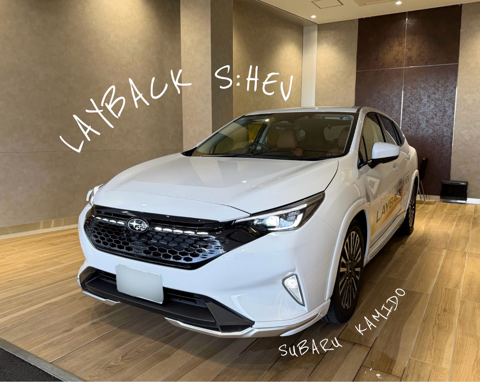☆盛岡上堂店☆LAYBACK S:HEV エアロ装着完了！！