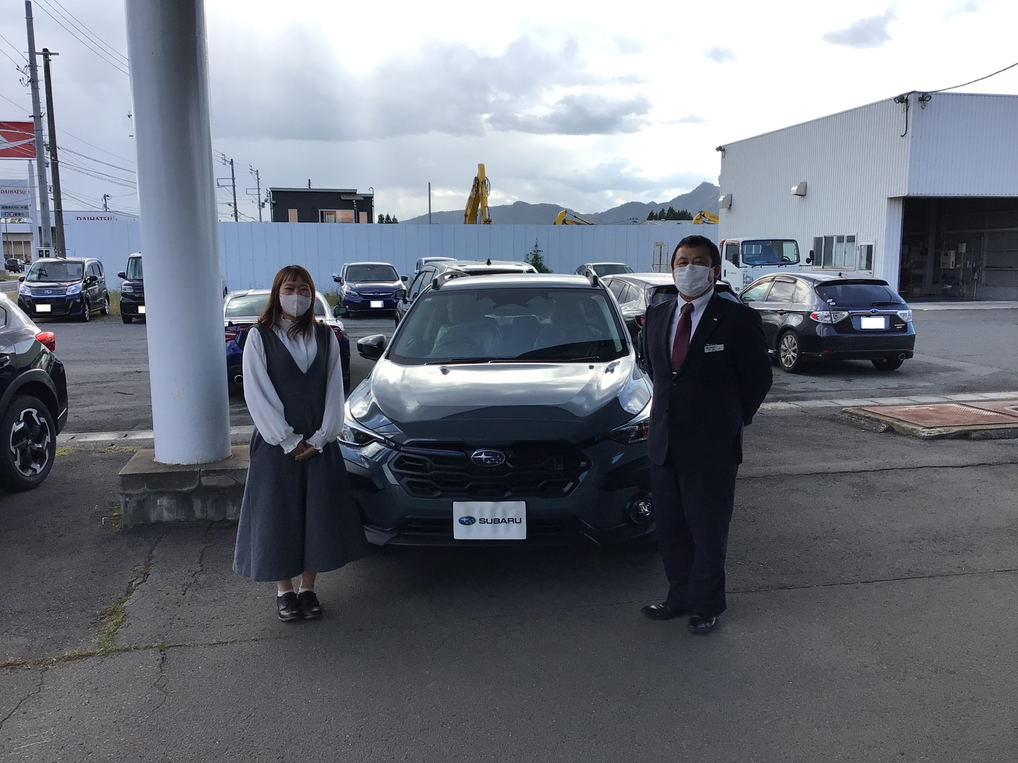 大曲店納車記念写真