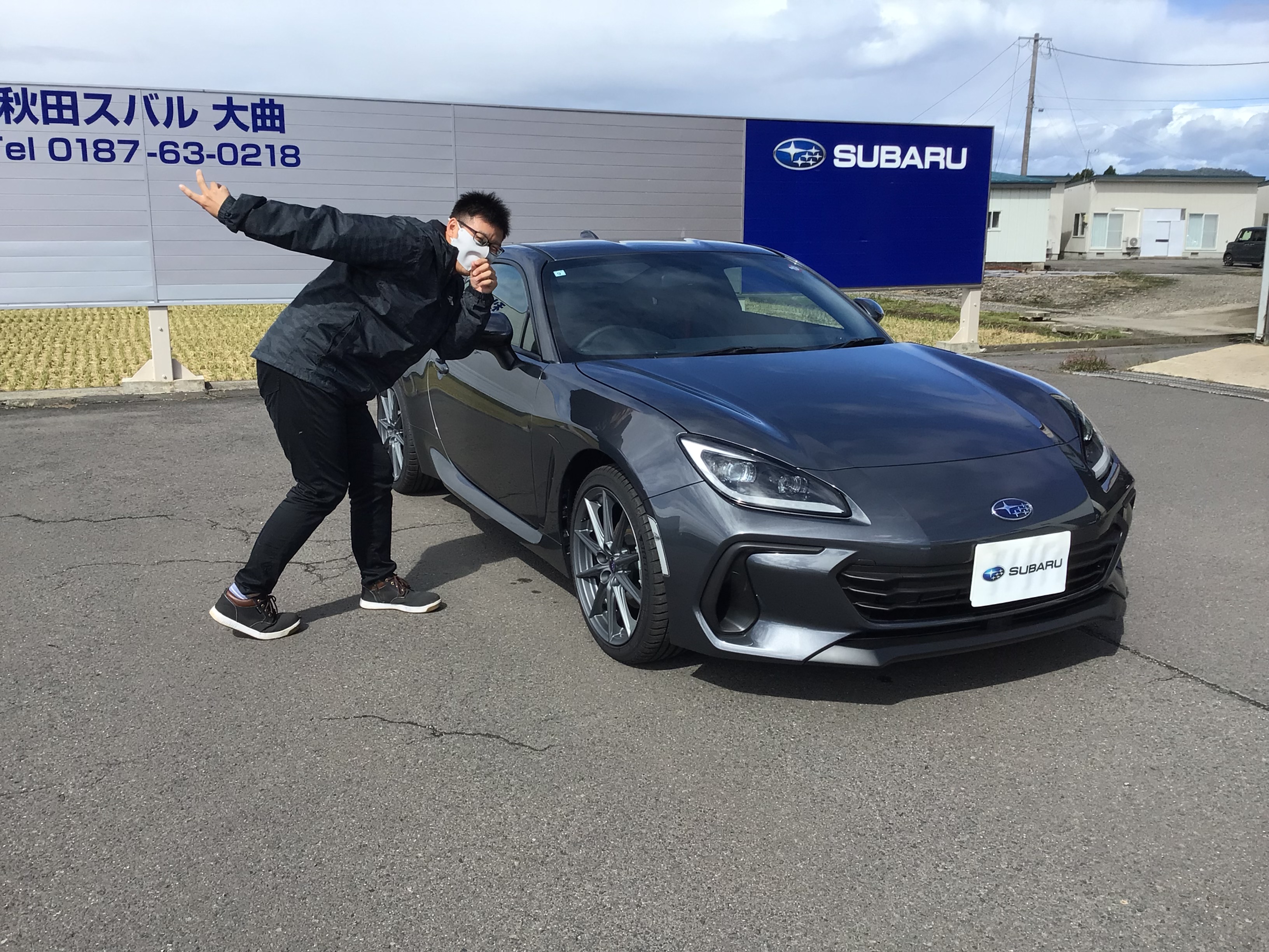 大曲店納車記念写真♪