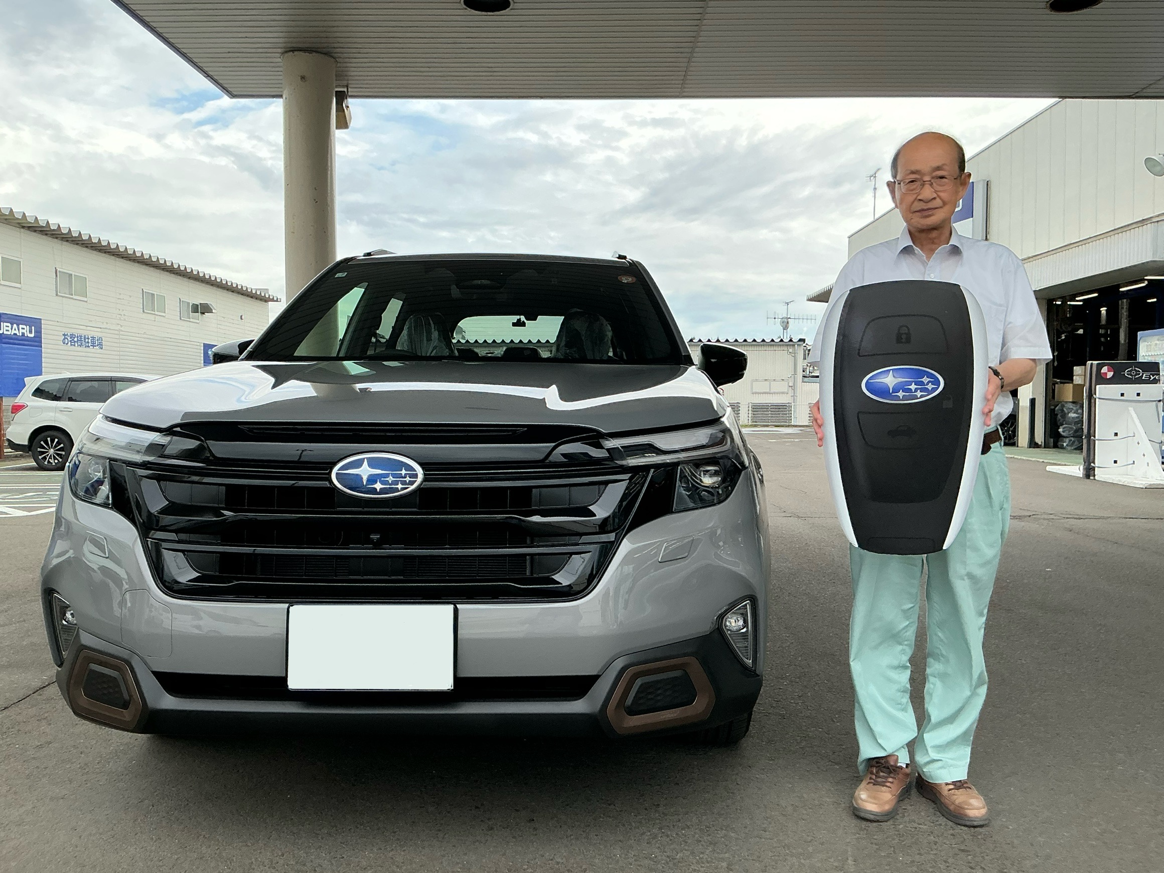 白川様　納車おめでとうございます