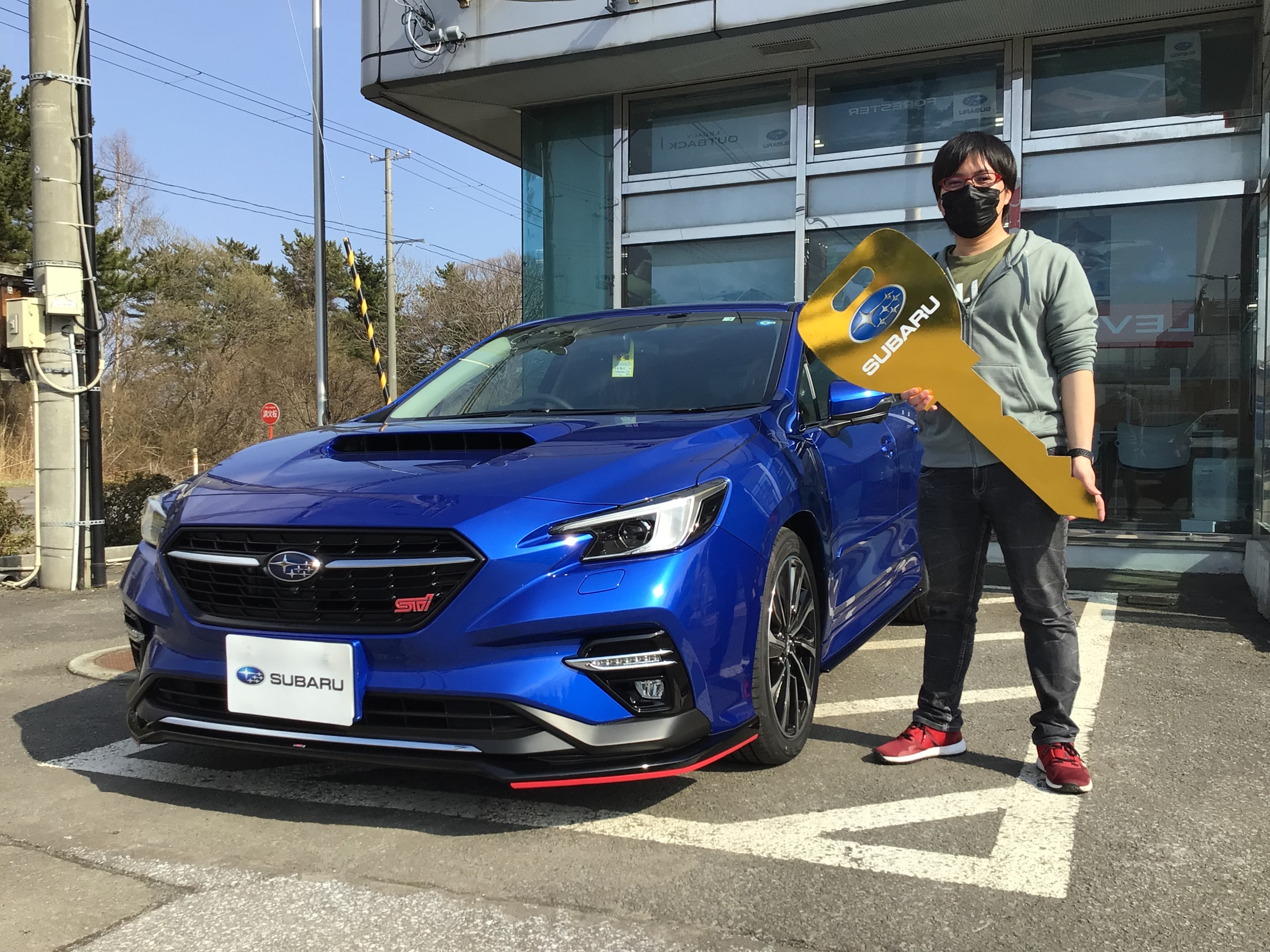 【むつ店】Ｎ様　ご納車おめでとうございます。