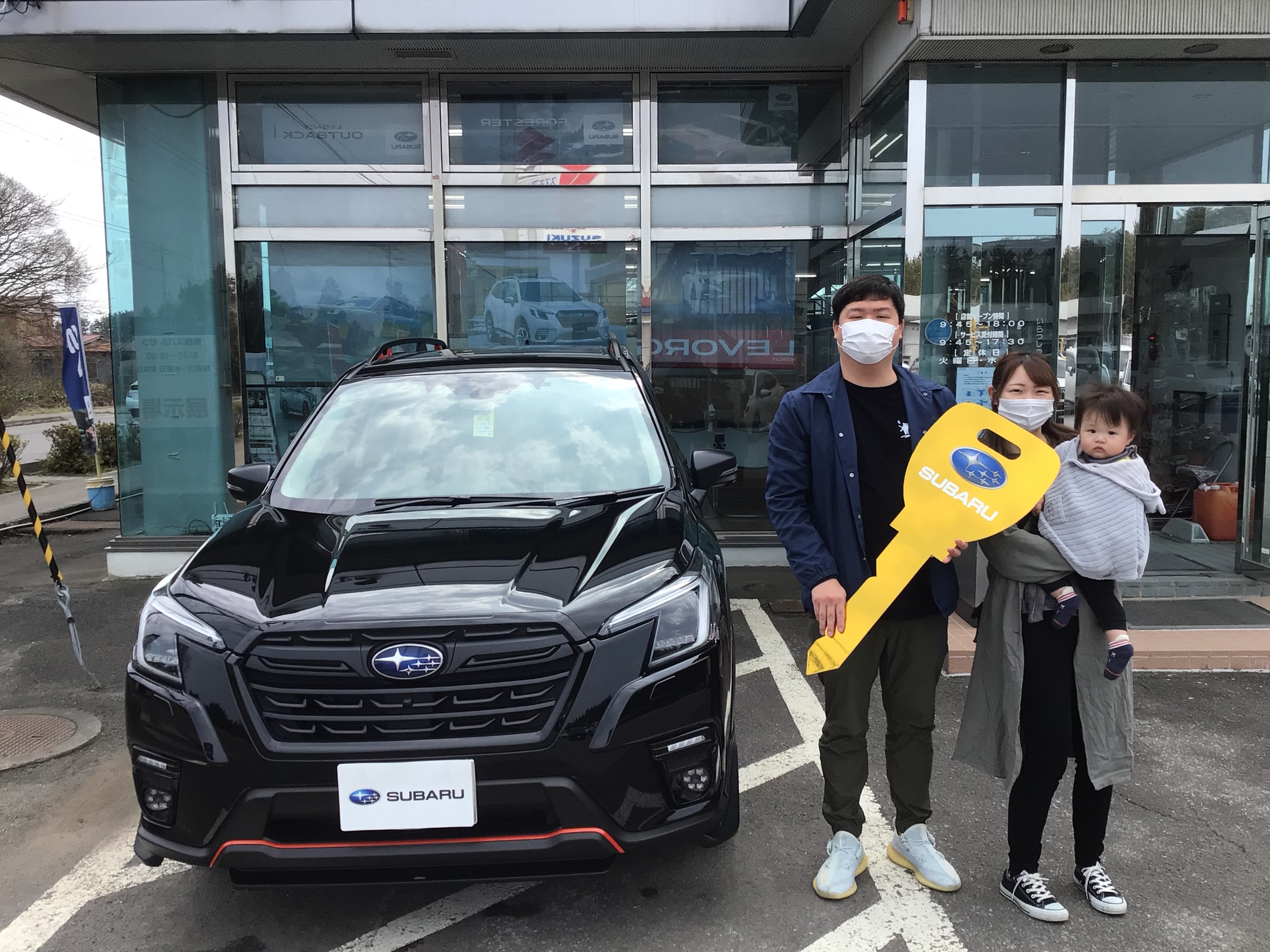 【むつ店】Ｋ様　ご納車おめでとうございます！
