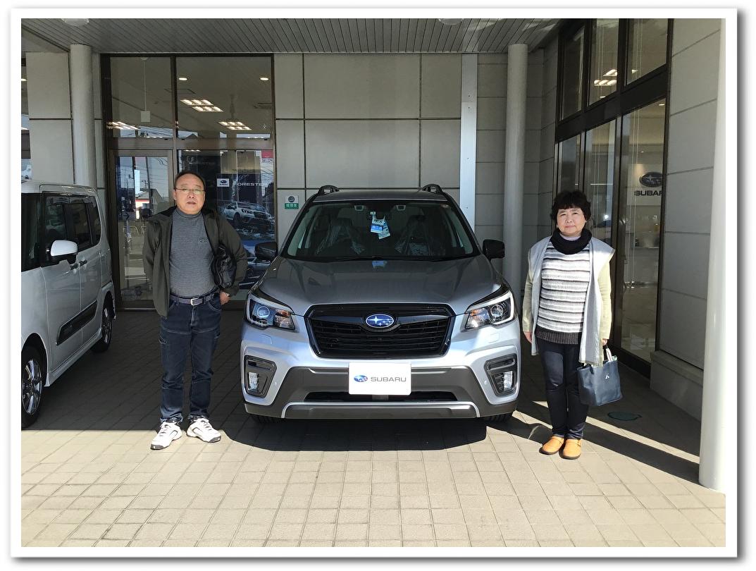 ❀福島店　FORESTERご納車❀