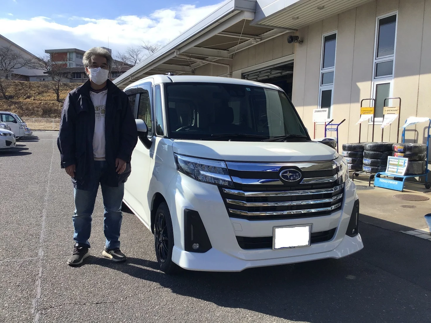 田村店　ジャスティ納車