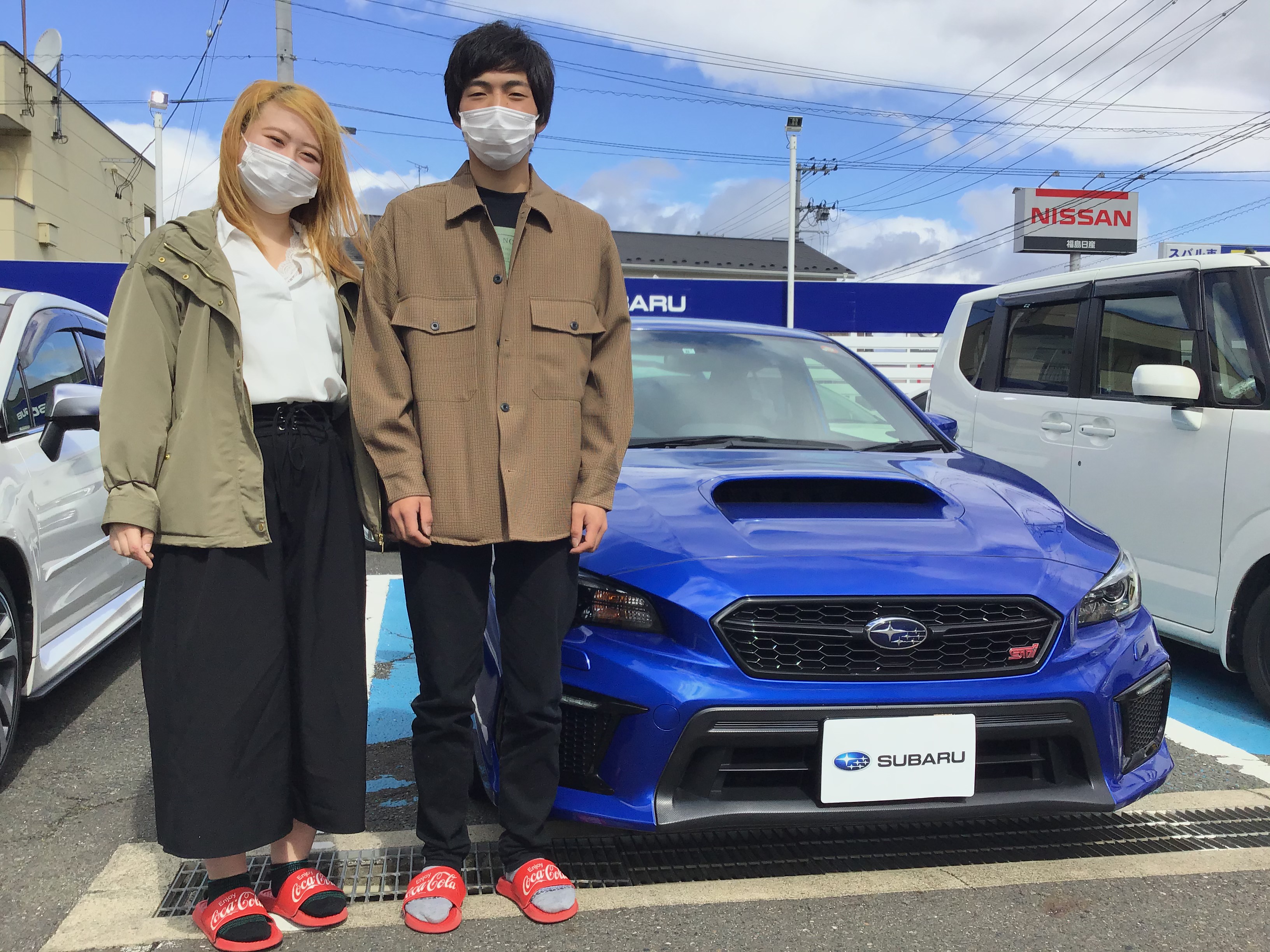 WRX STI ご納車