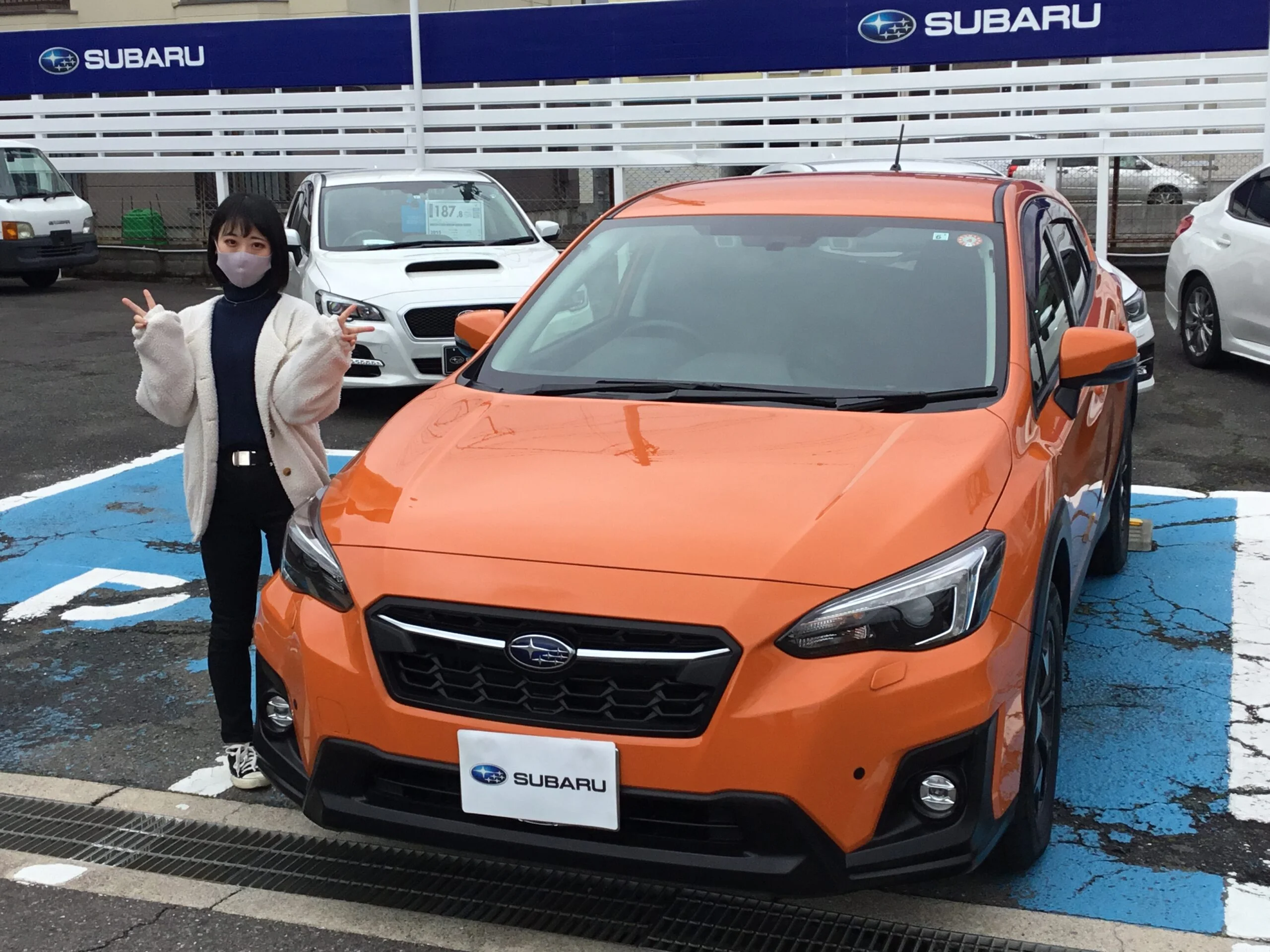 カースポット福島　ＳＵＢＡＲＵ　ＸＶ納車