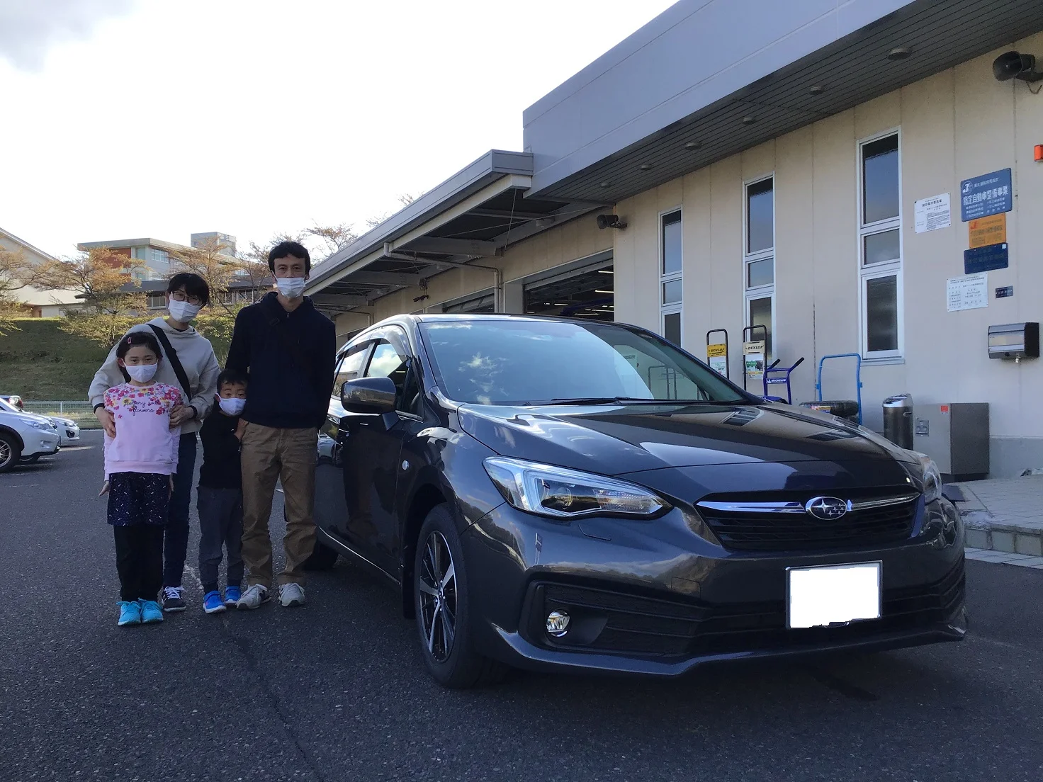 田村店　インプレッサ納車