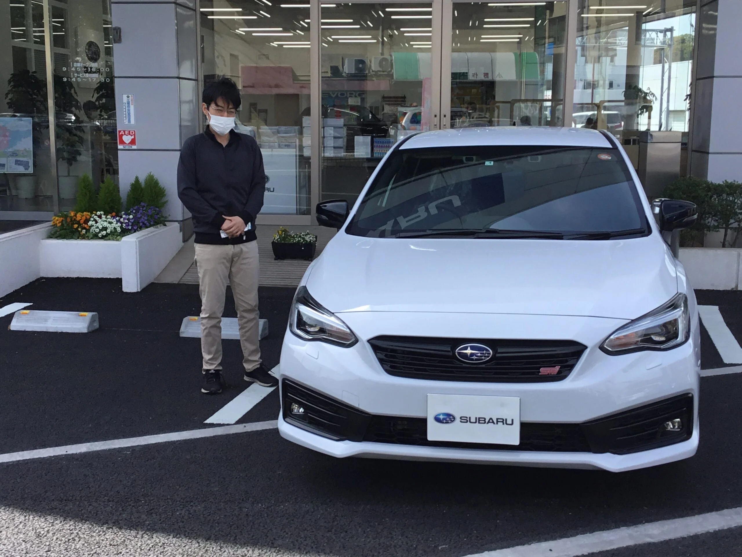 ◆いわき店 インプレッサSPORT STI 納車◆担当:大森