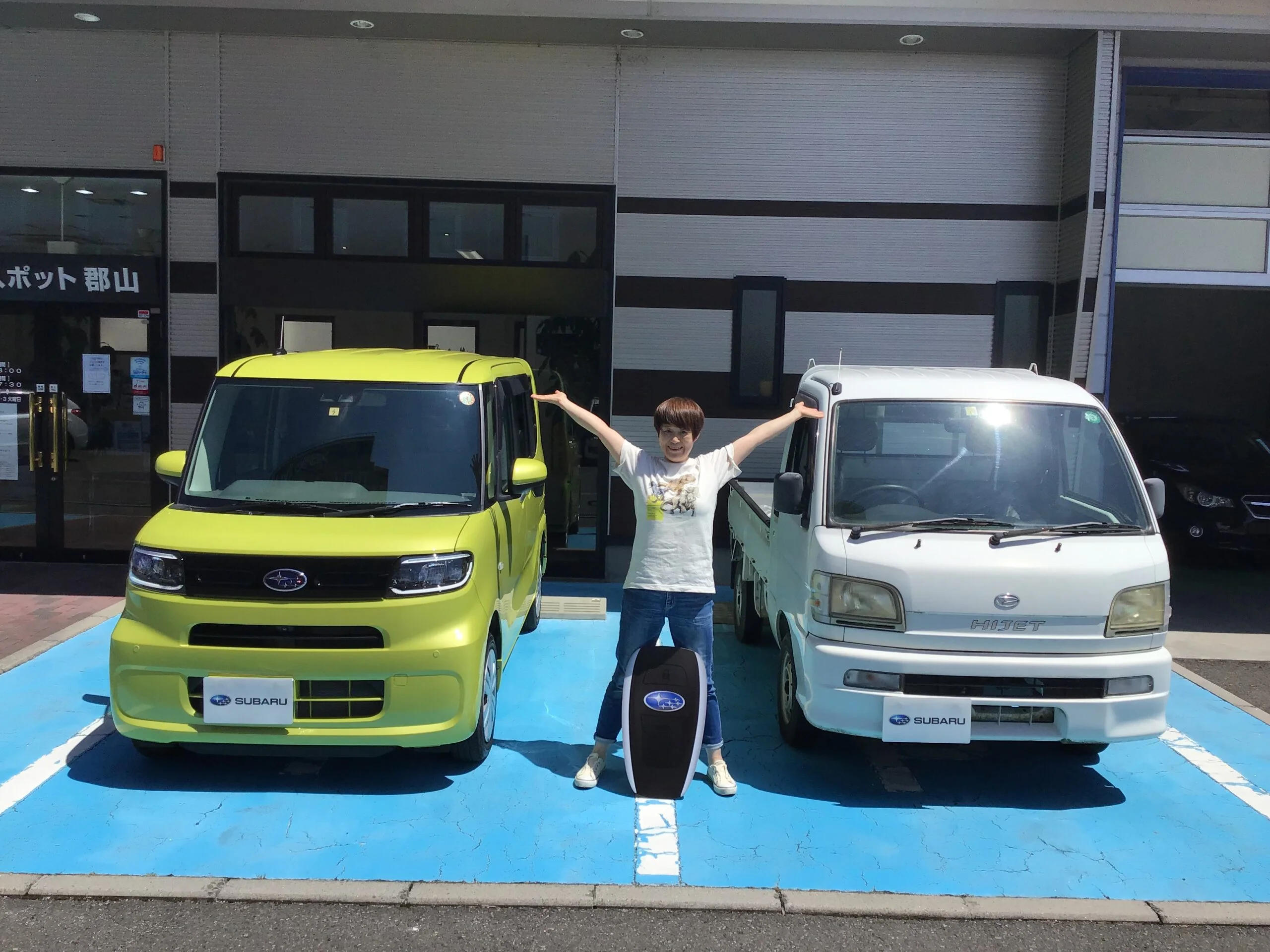 カースポット郡山 シフォン納車
