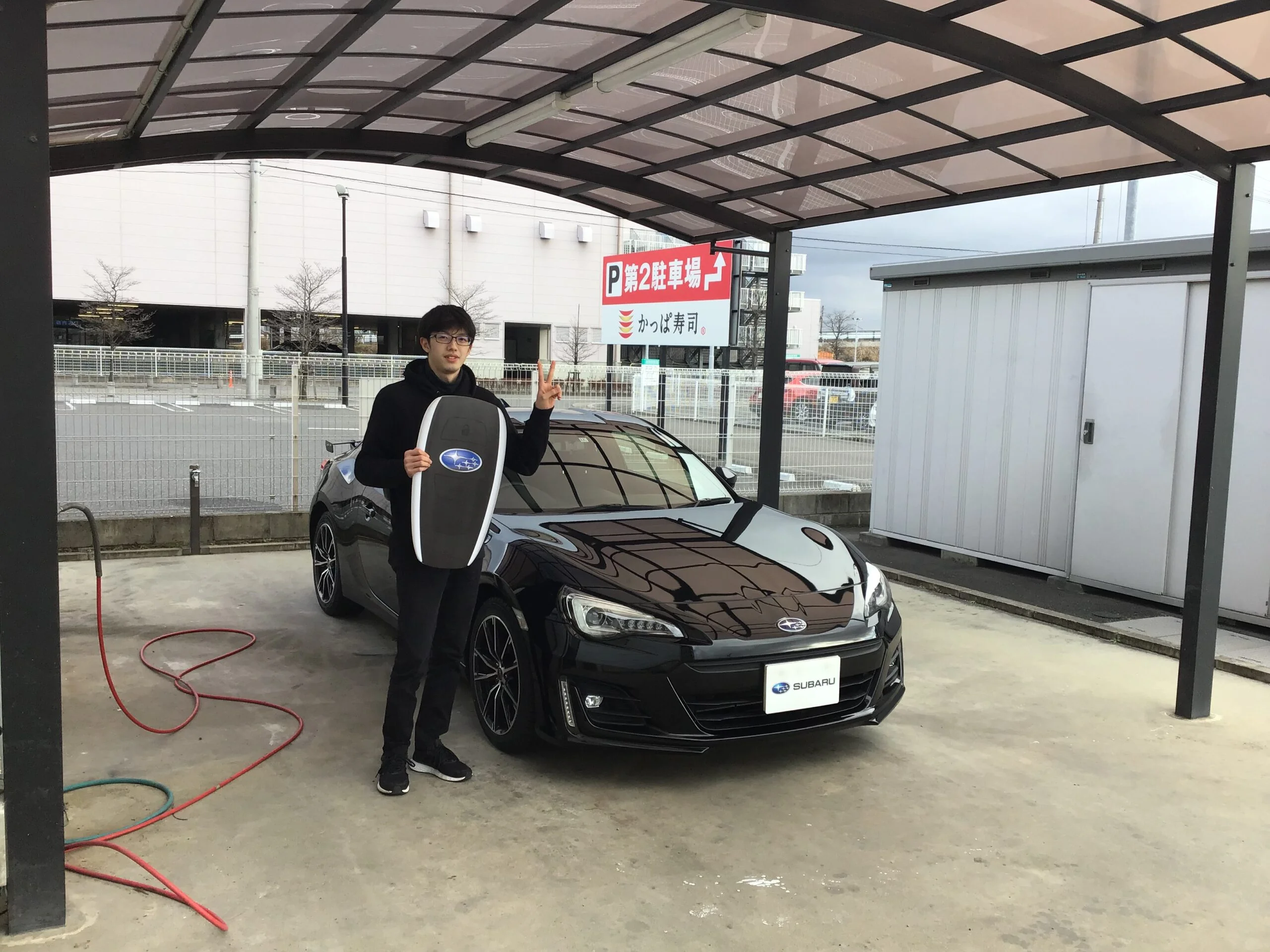 カースポット郡山 SUBARU BRZ納車
