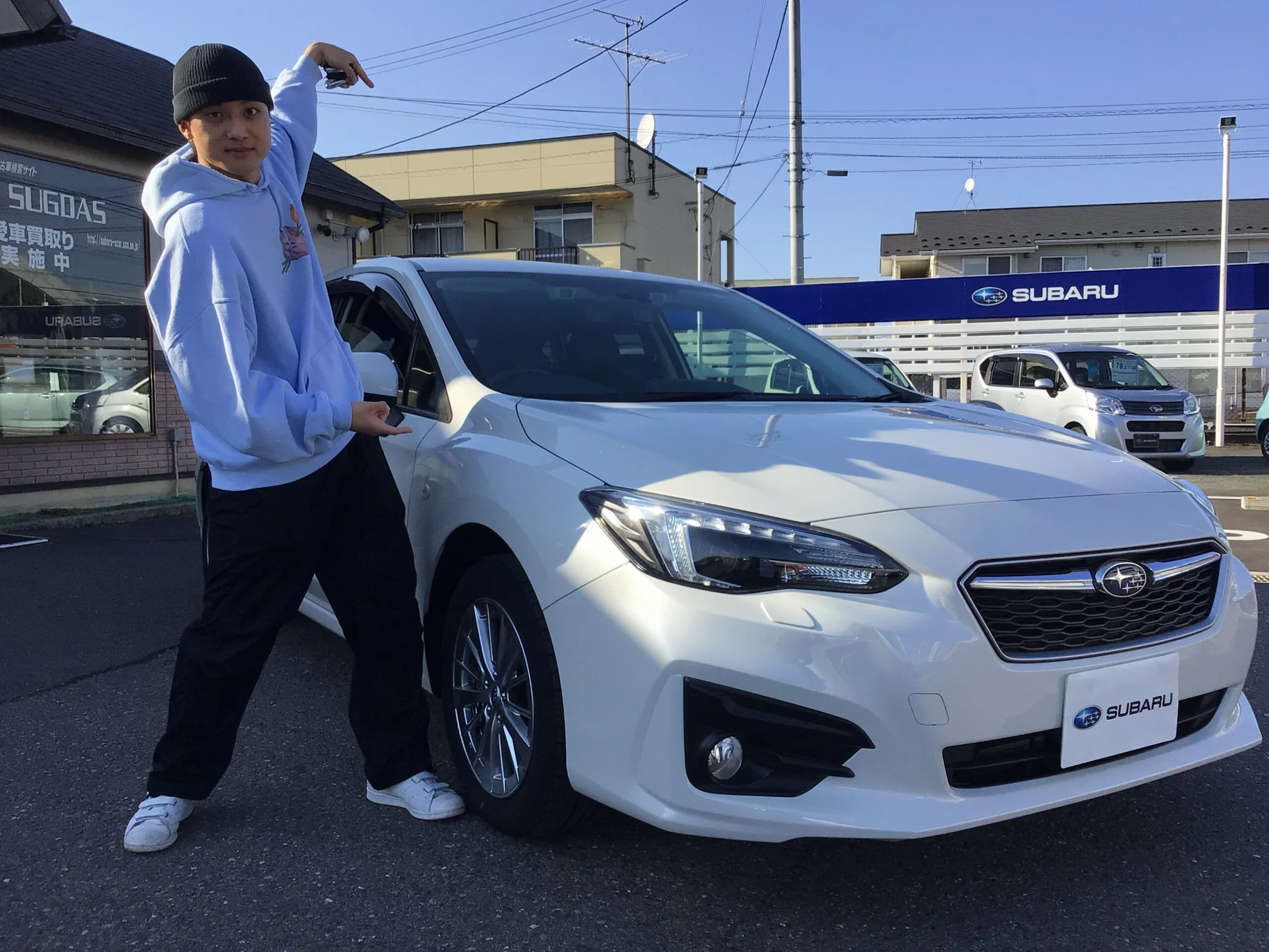 インプレッサご納車ありがとうございます