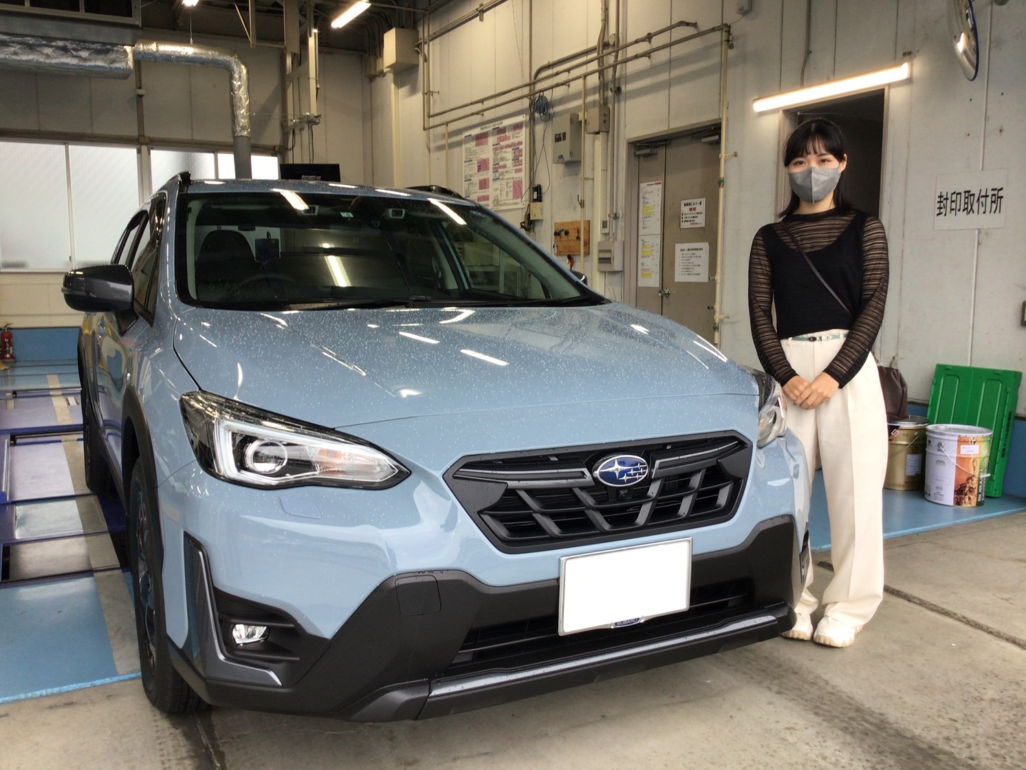 田村店　SUBARU ＸＶ納車