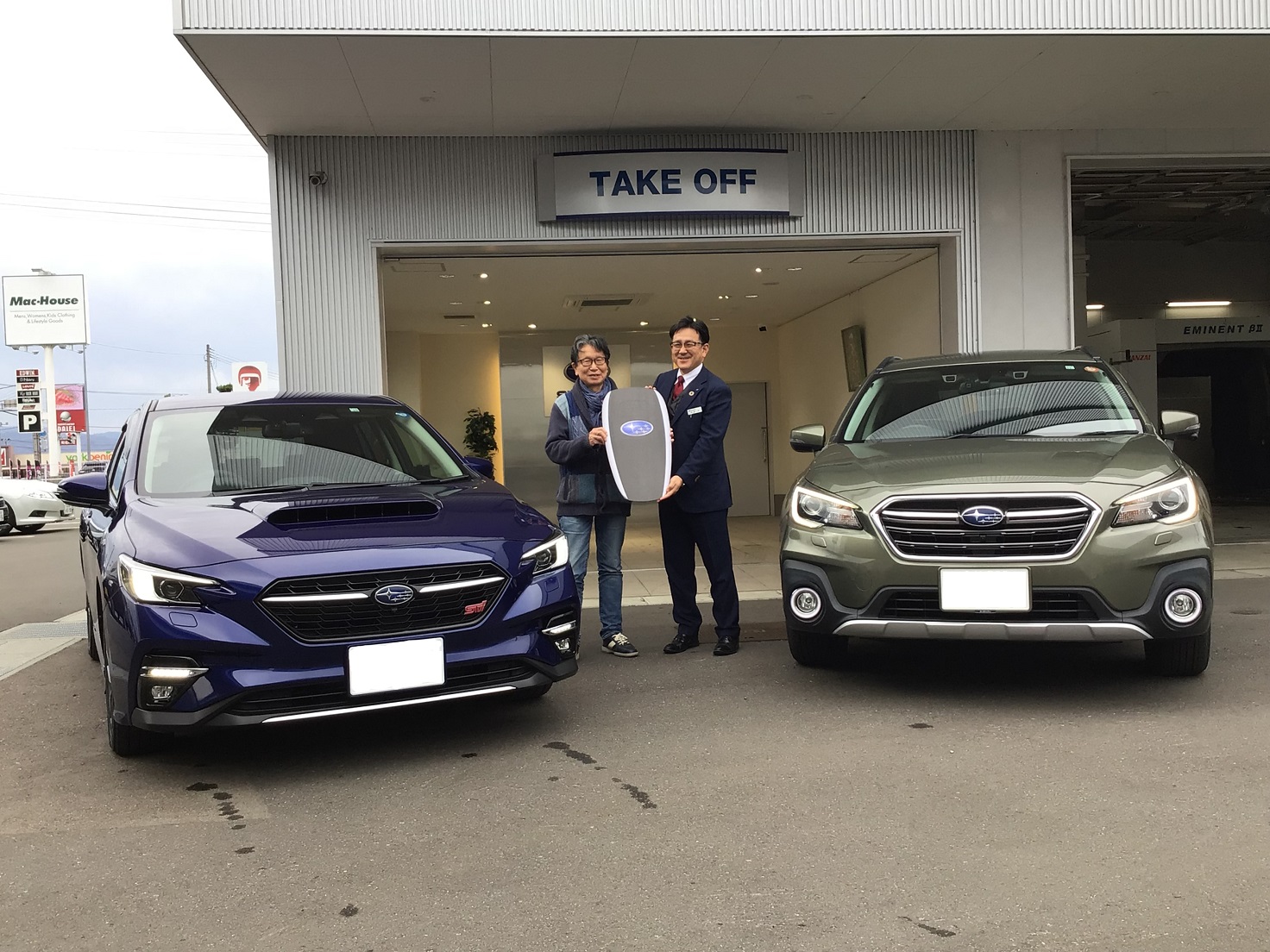 会津店　レヴォーグご納車