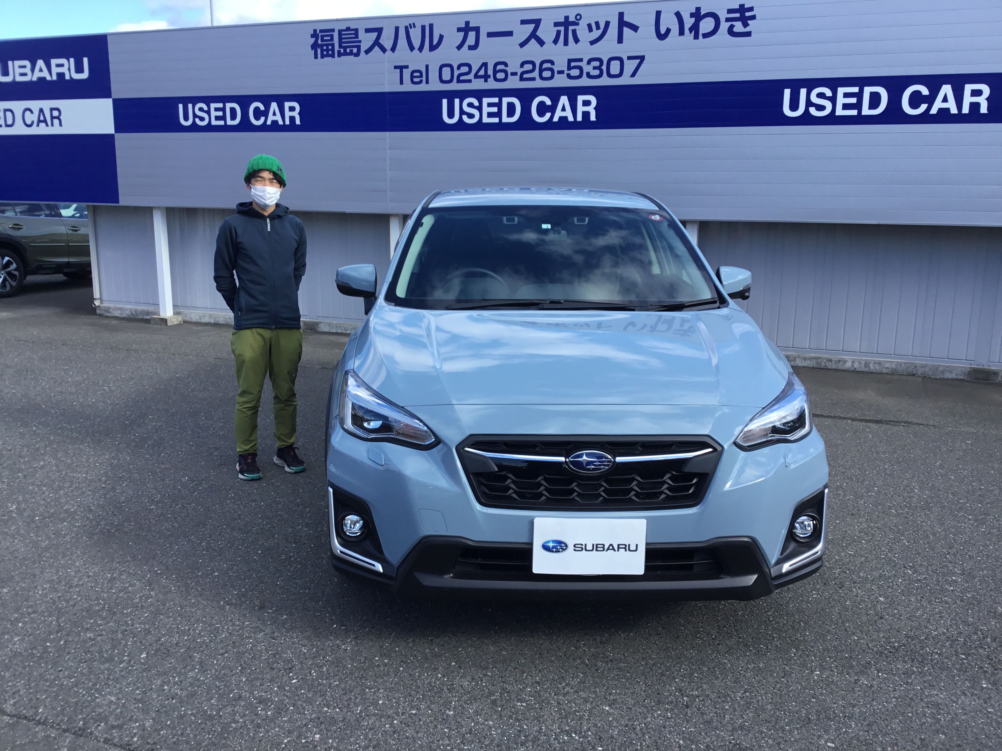 ☆カースポットいわき　ＳＵＢＡＲＵ　ＸＶ　ご納車☆