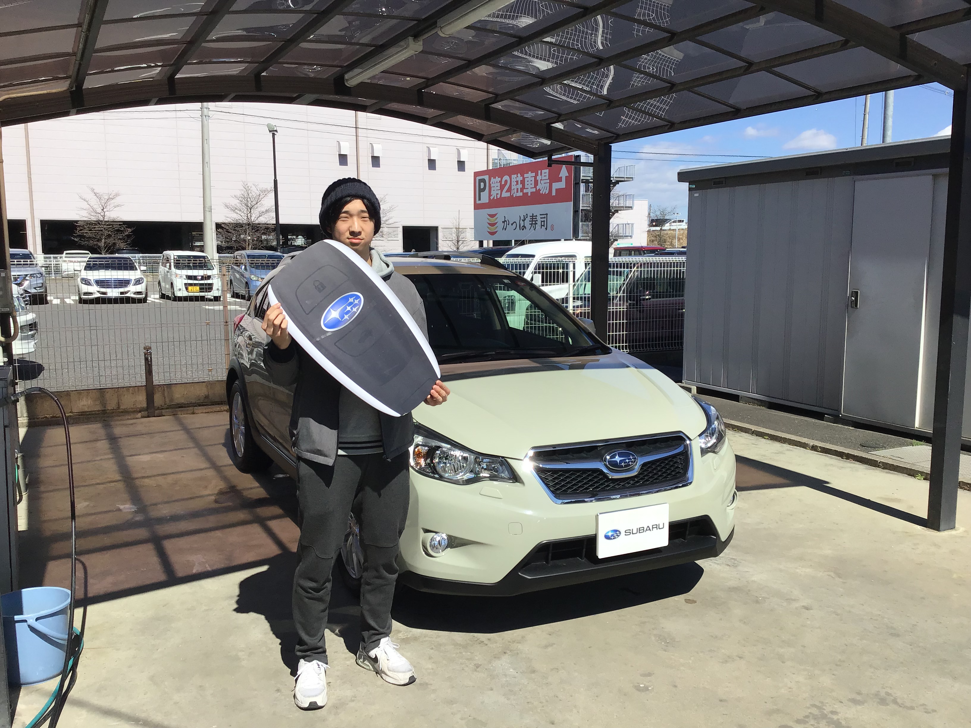 カースポット郡山　ＳＵＢＡＲＵ ＸＶ納車