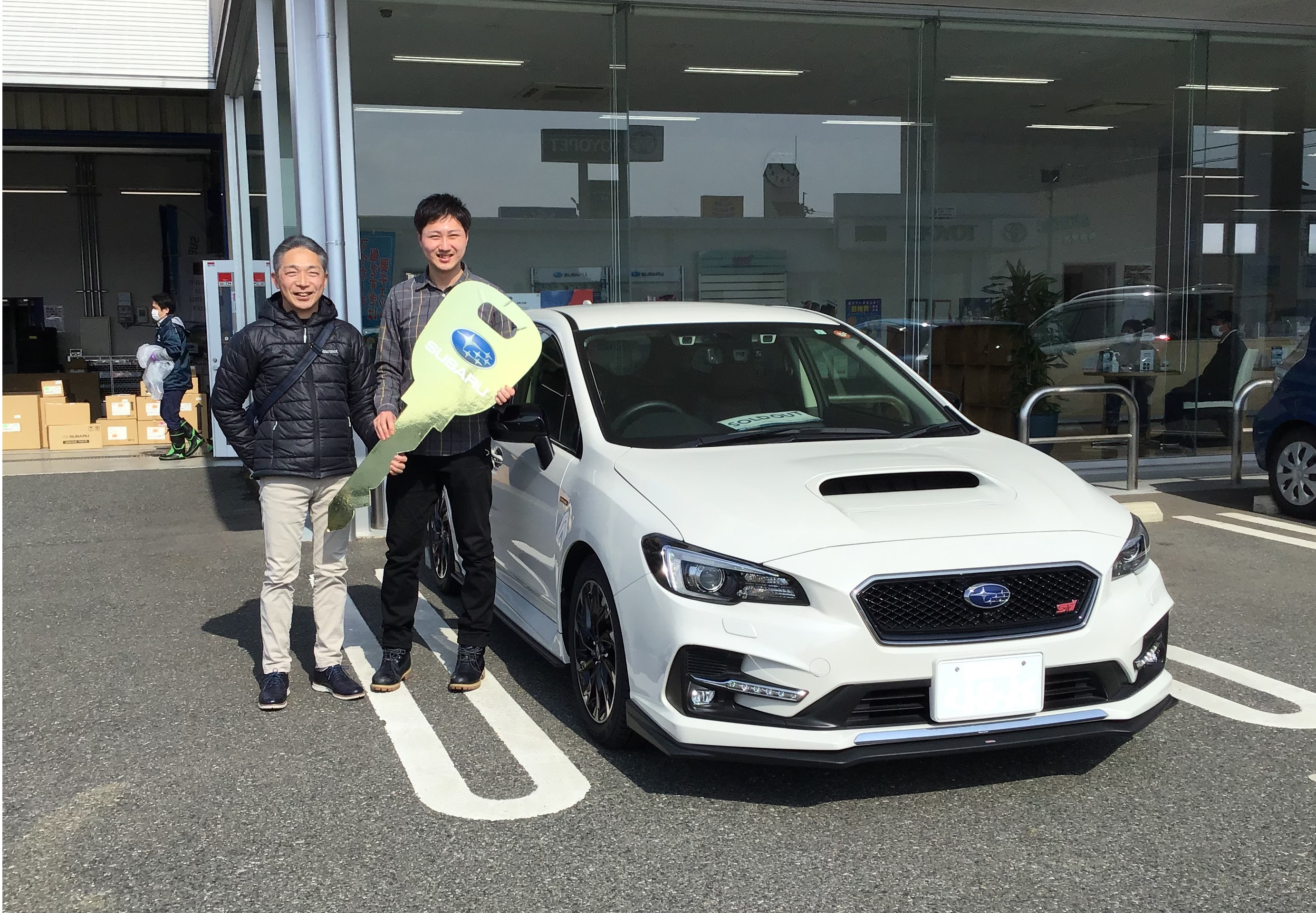 ☆CS水沢店☆ レヴォーグ STI Sport納車