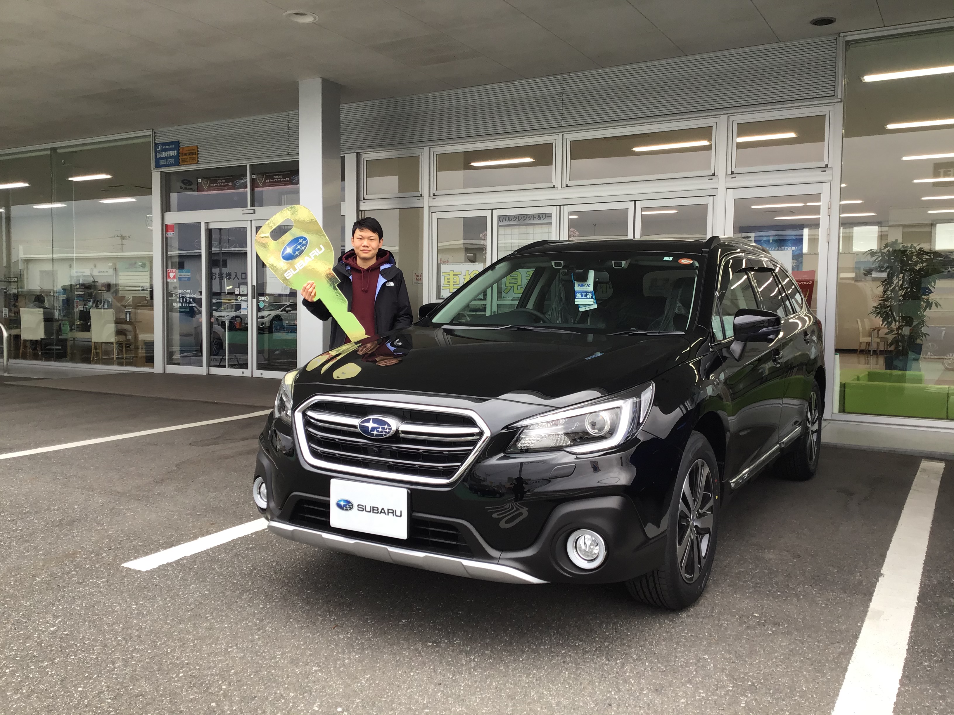 ☆水沢店☆ 佐々木様 アウトバック納車