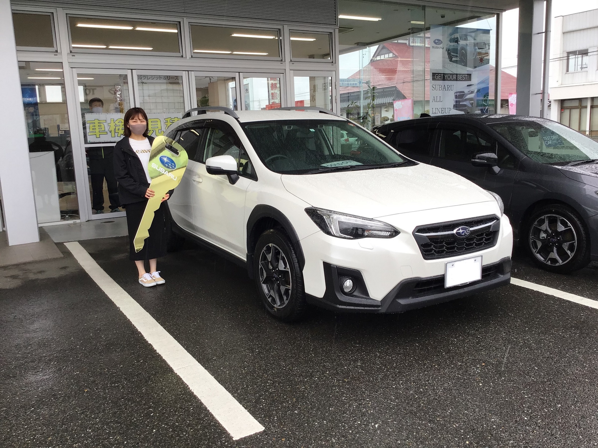☆ＣＳ水沢店☆　新井様　スバルＸＶ納車
