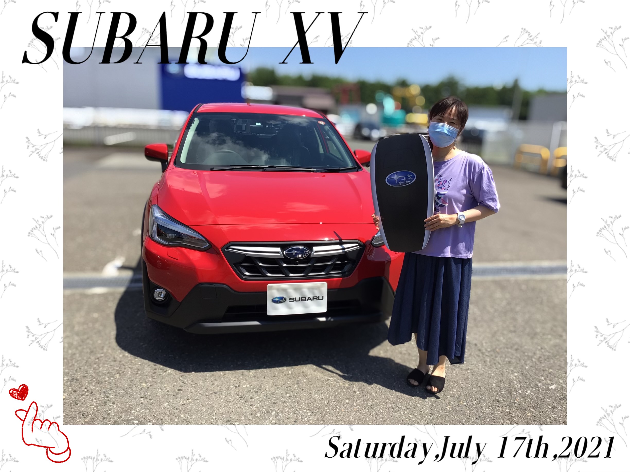☆一関インター店☆　SUBARU　ＸＶご納車☆彡