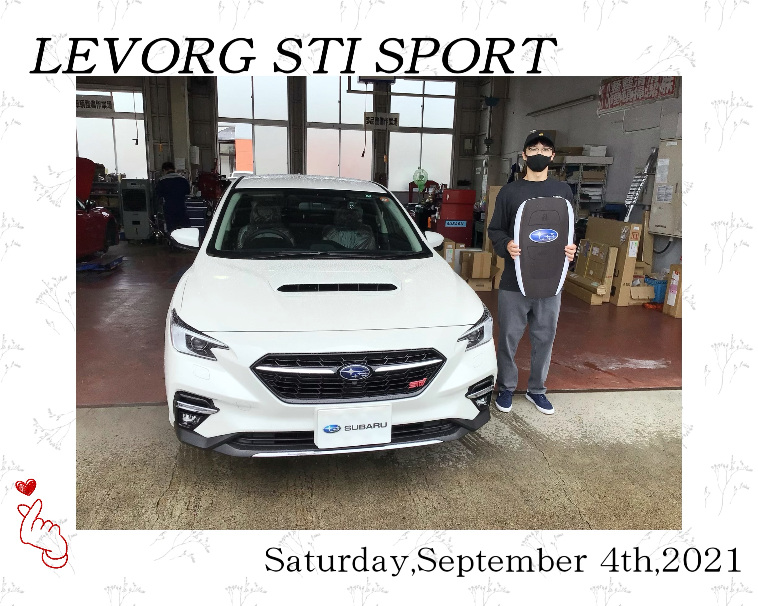 ☆一関インター店☆佐藤様「LEVORG STI SPORT」ご納車☆彡
