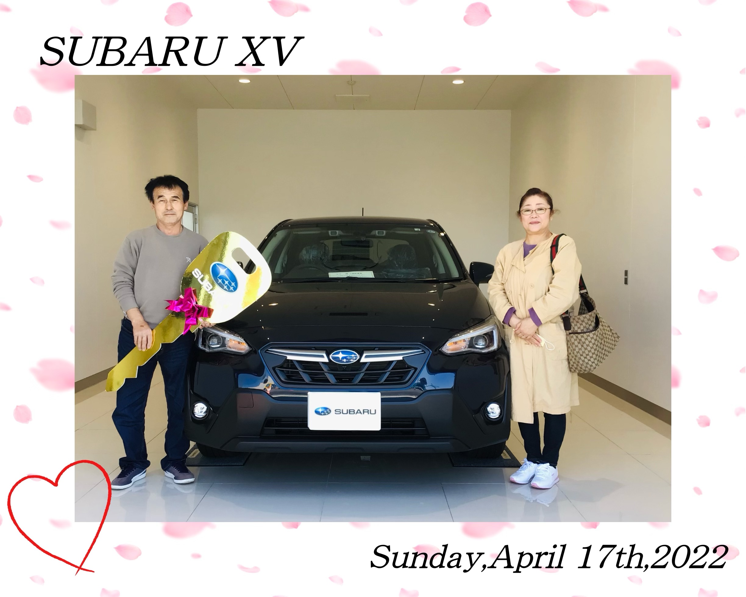 ☆一関インター店☆　菅原様『ＳＵＢＡＲＵ　ＸＶ』ご納車☆彡