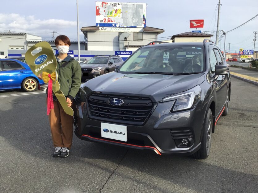 ☆盛岡都南店☆　岡田様　フォレスターご納車