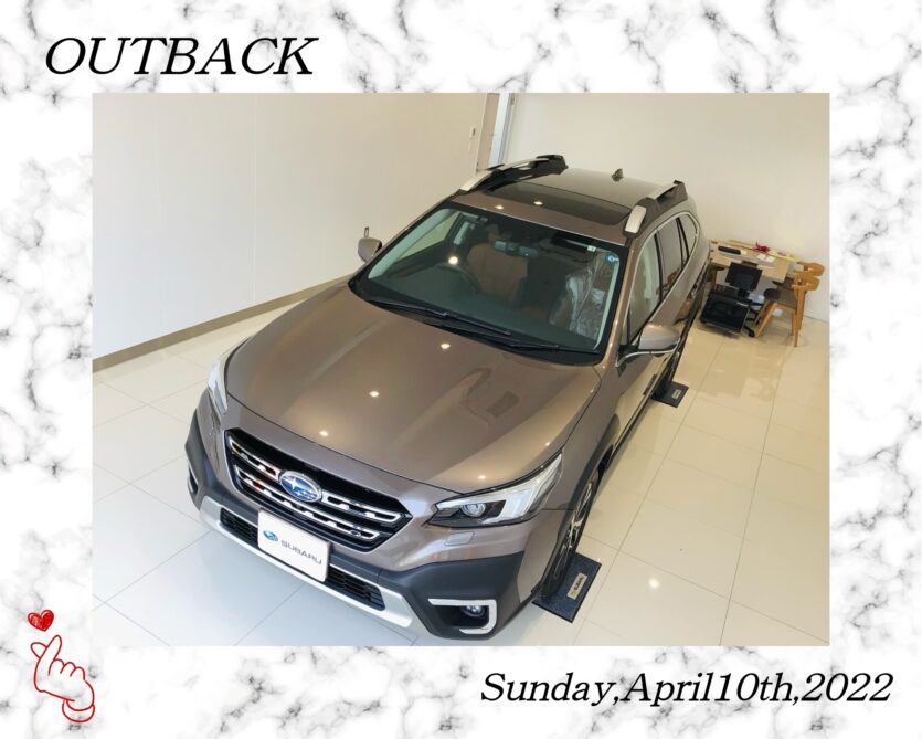 ☆一関インター店☆ 阿部様「OUTBACK」ご納車☆彡