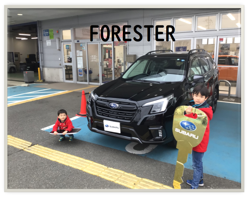 北上店☆S様 『FORESTER SPORT』★ご納車★