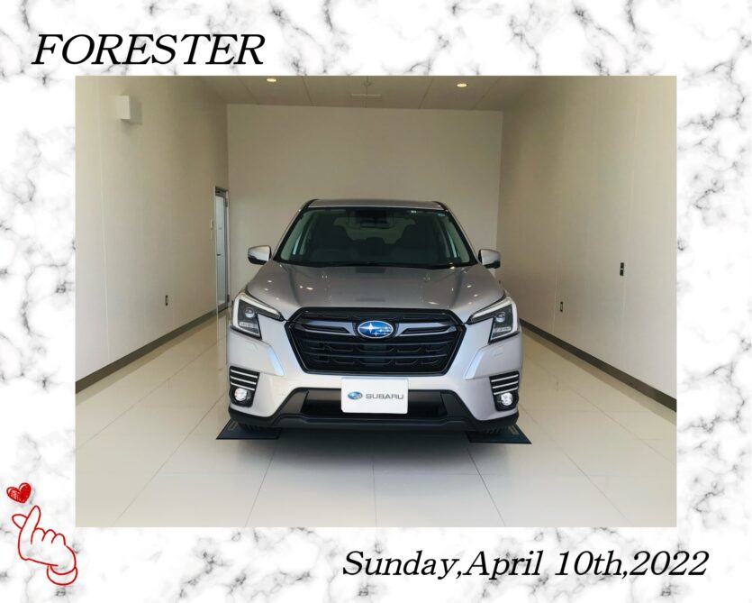 ☆一関インター店☆　稲垣様『ＦＯＲＥＳＴＥＲ』ご納車☆彡