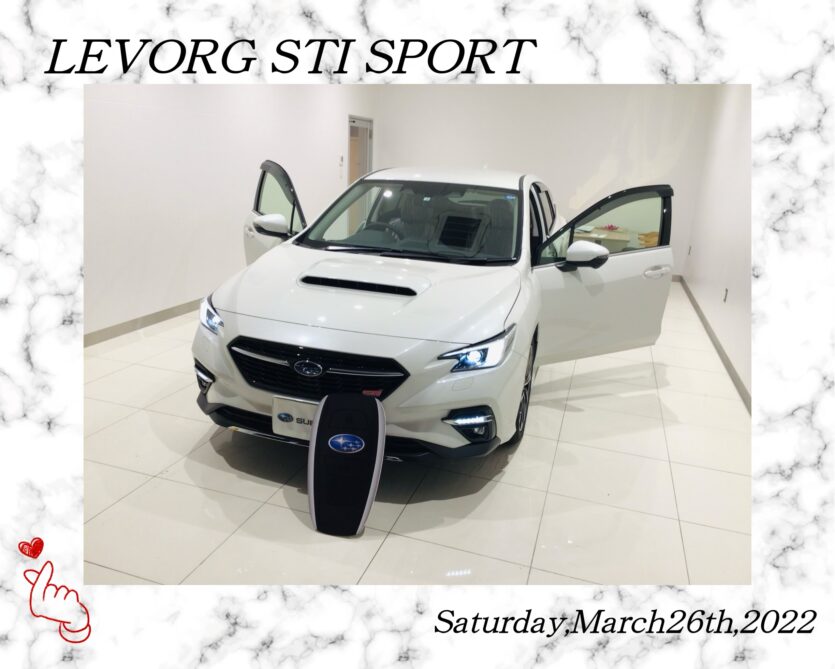 ☆一関インター店☆ 鈴木様『LEVORG STI SPORT』ご納車☆彡