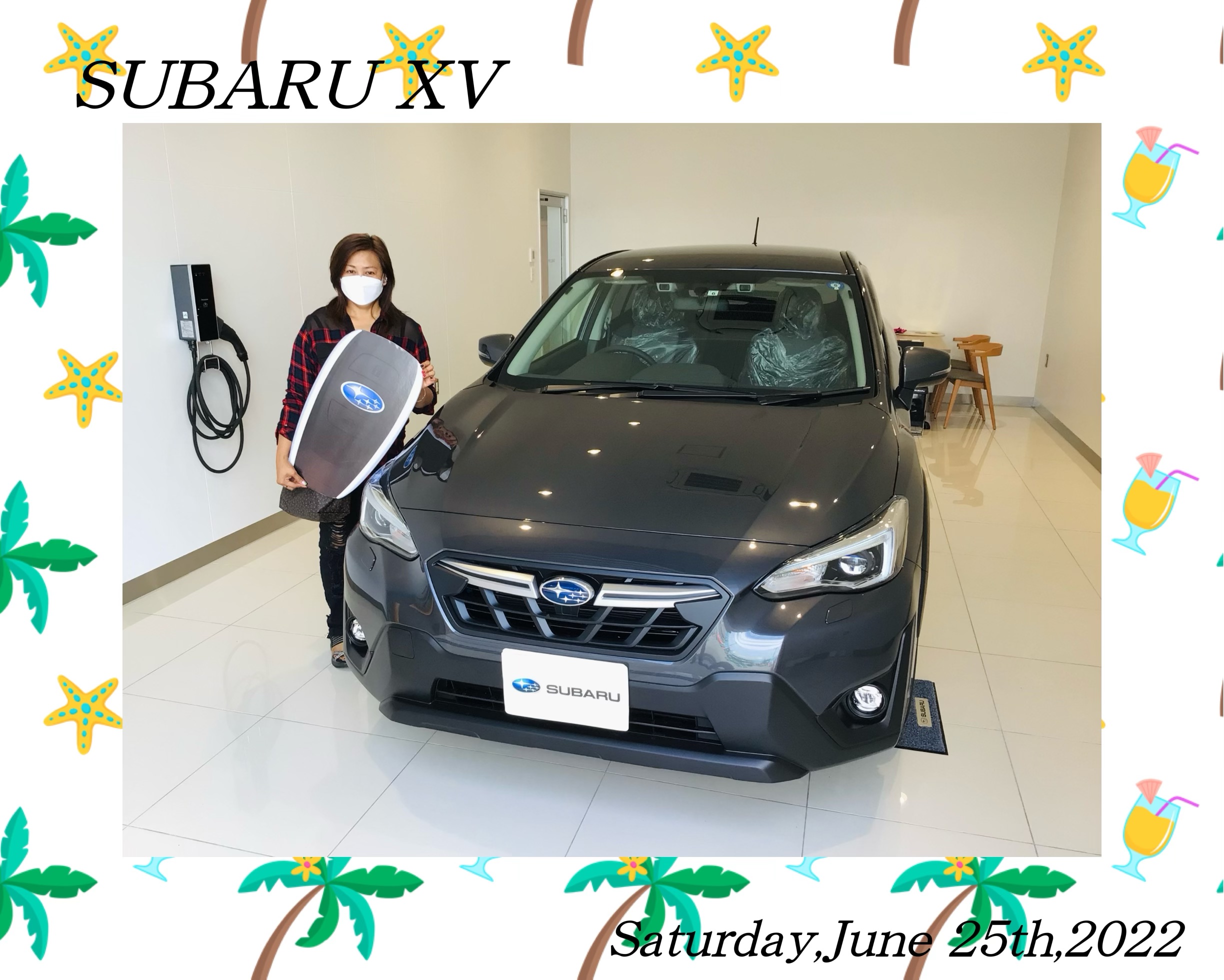 ☆一関インター店☆　藤原様　「ＳＵＢＡＲＵ ＸＶ」ご納車☆彡