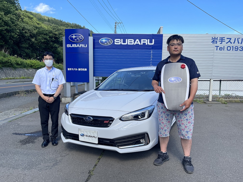 ☆釜石松倉店☆インプレッサ納車☆