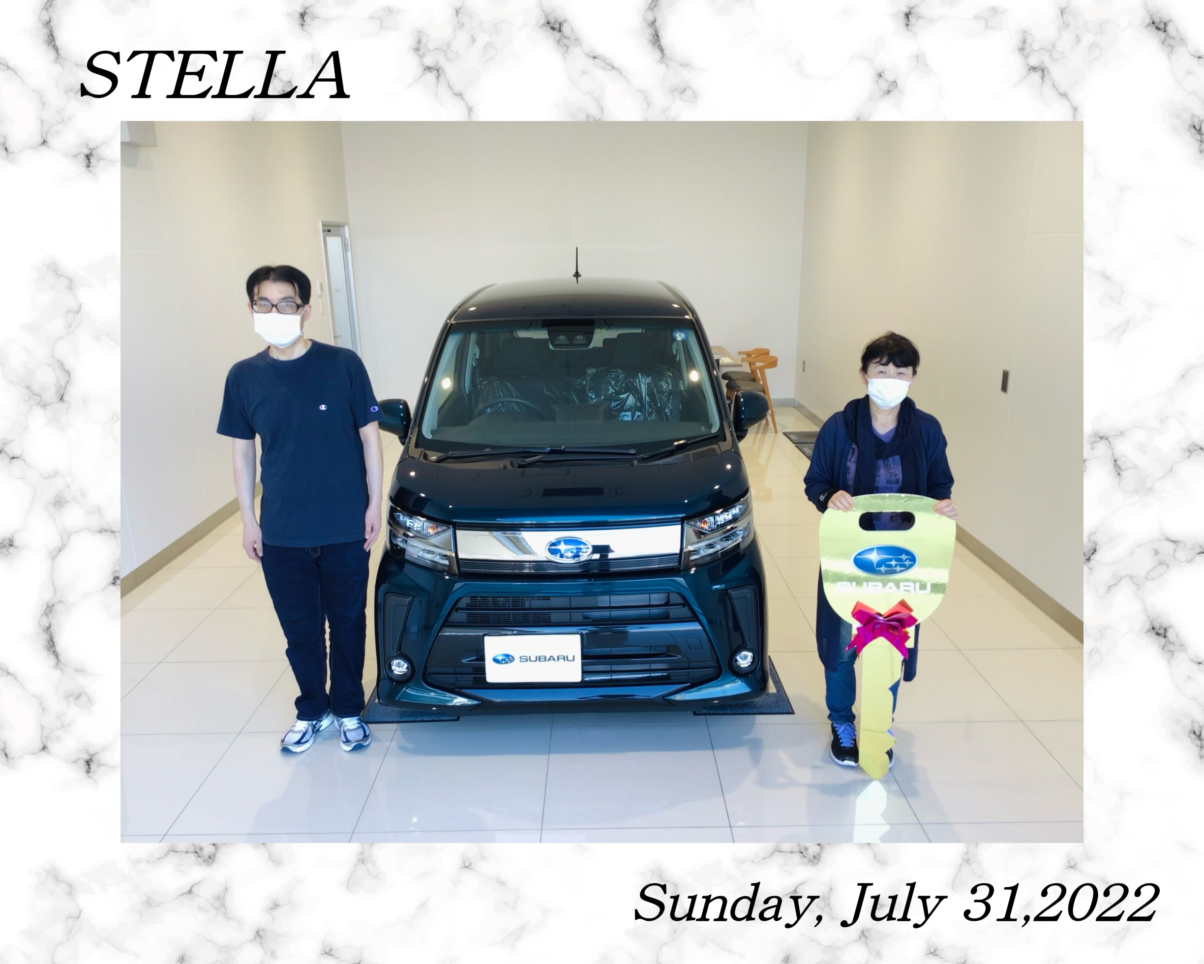 ☆一関インター店☆　芳賀様　『ＳＴＥＬＬＡ』ご納車☆彡