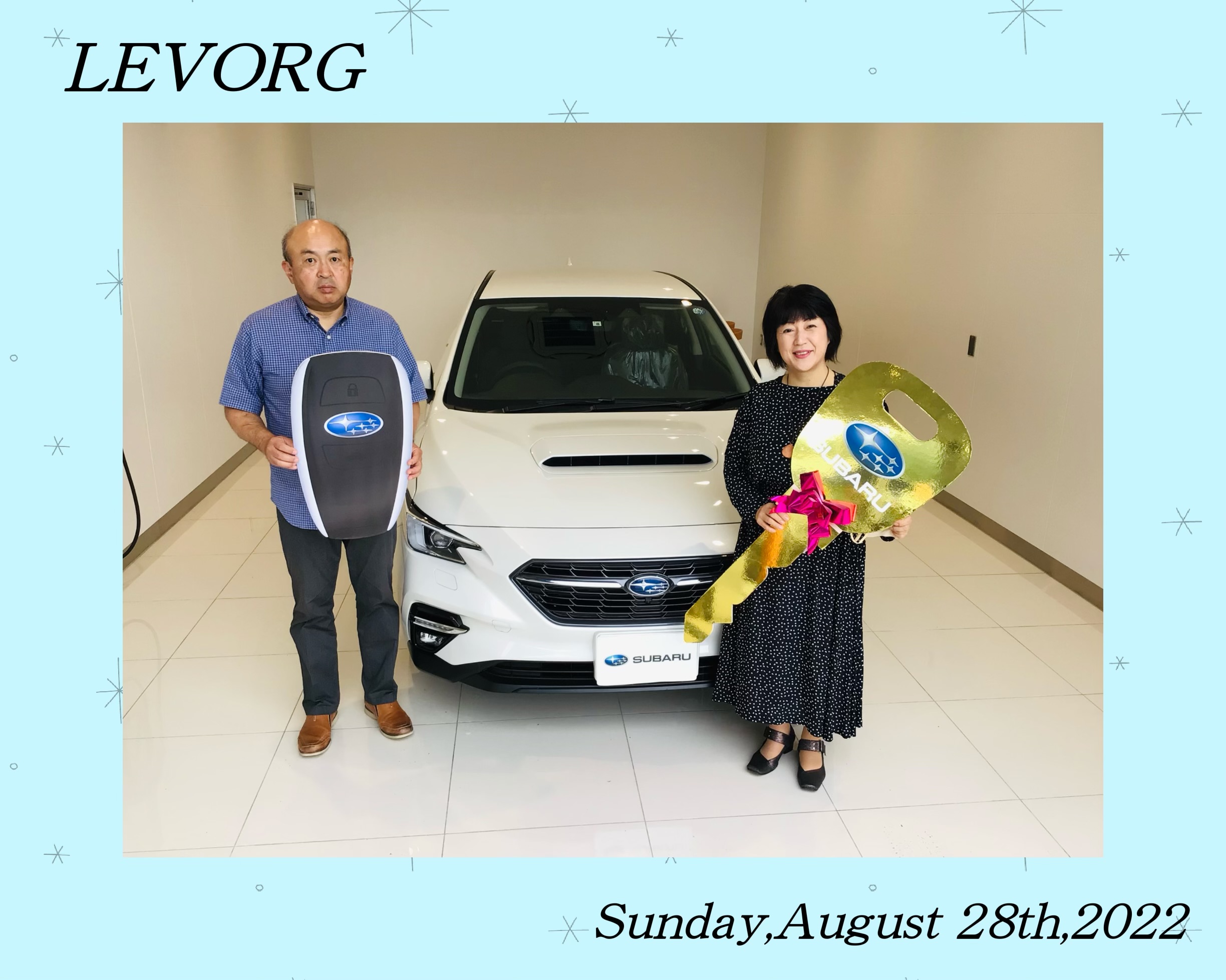 ☆一関インター店☆ 佐藤様「LEVORG」ご納車☆彡