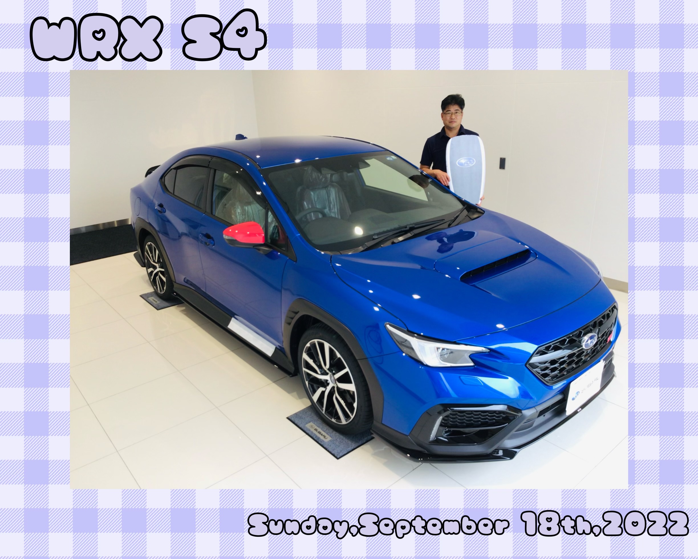 ☆一関インター店☆ 千葉様『WRX S4』ご納車☆彡