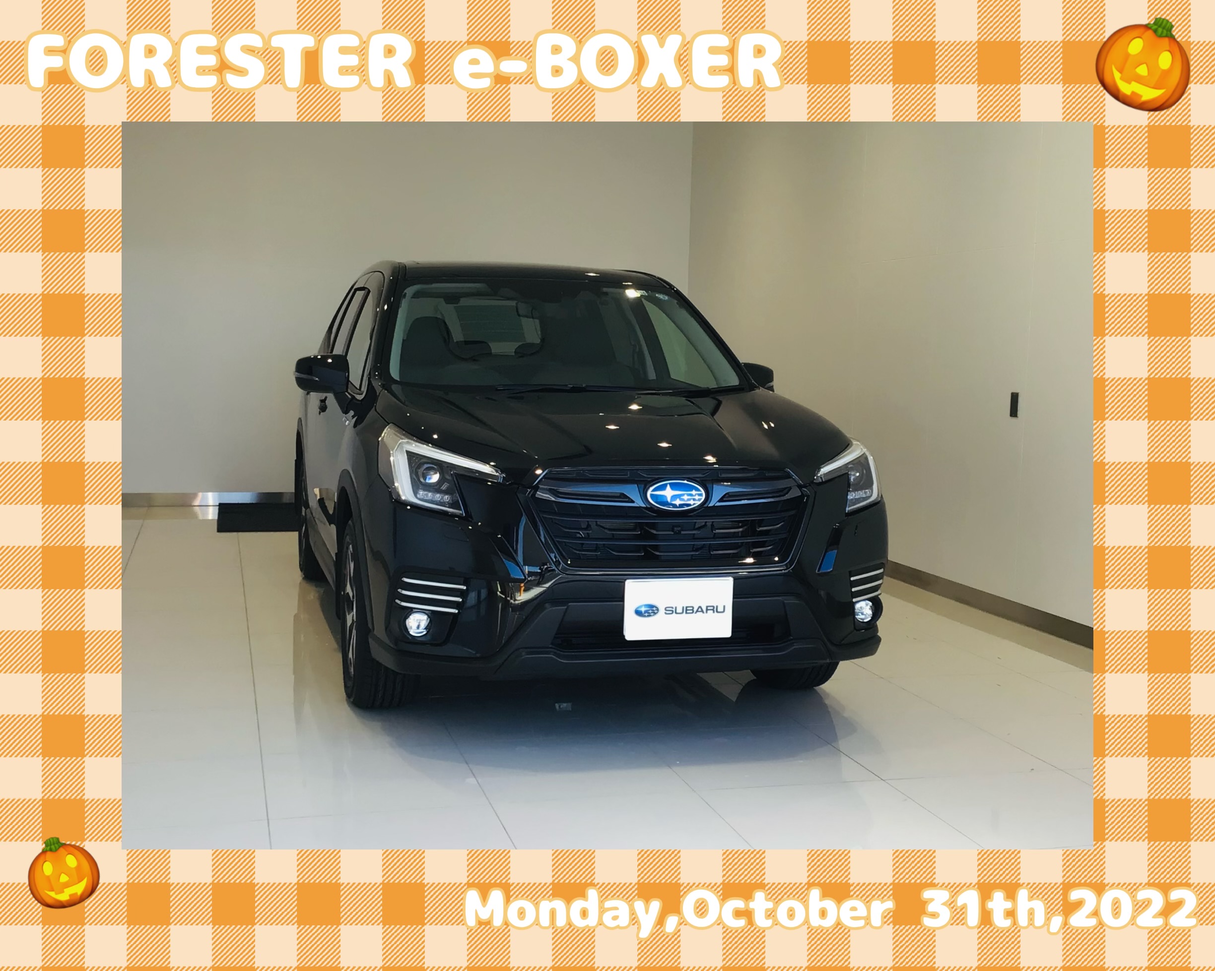 ☆一関インター店☆ 菊地様「FORESTER e-BOXER」ご納車☆彡