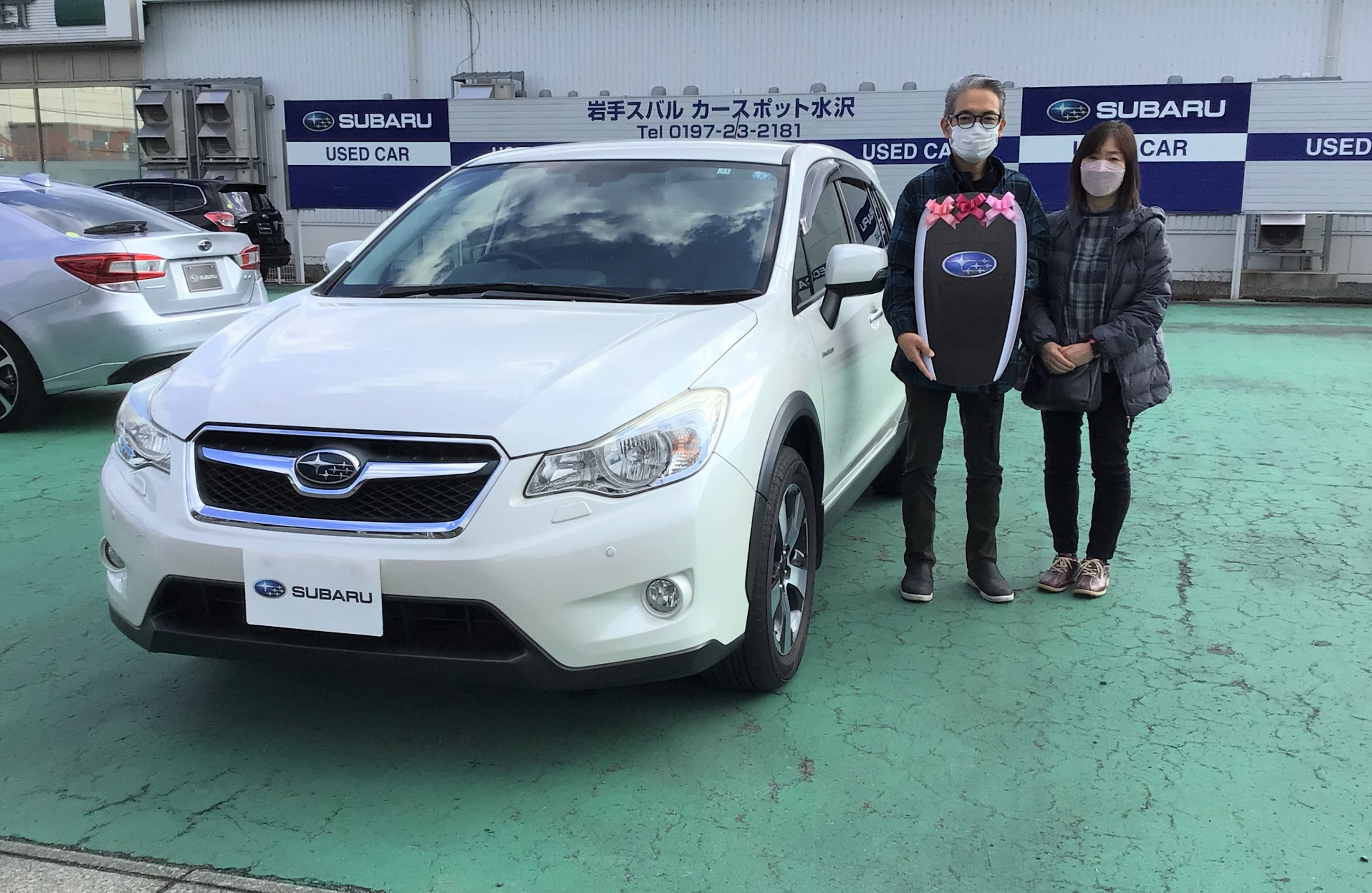 ☆ＣＳ水沢☆　SUBARU ＸＶ納車