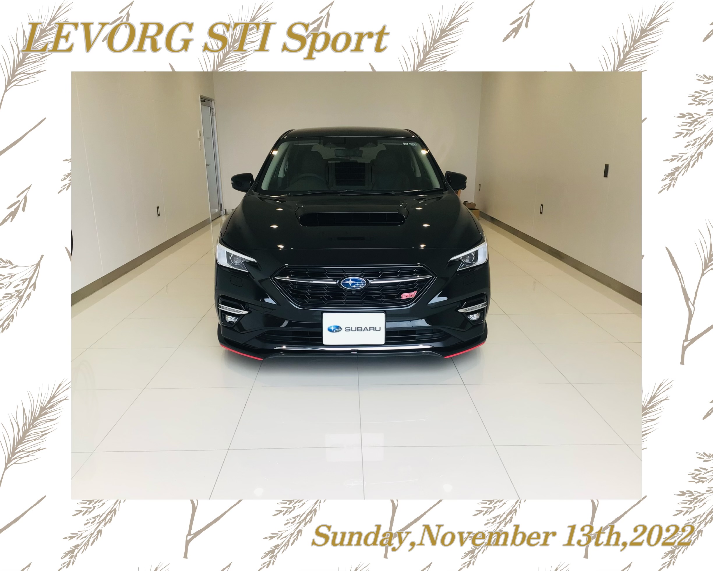 ☆一関インター店☆ 及川様『LEVORG STI Sport』ご納車☆彡