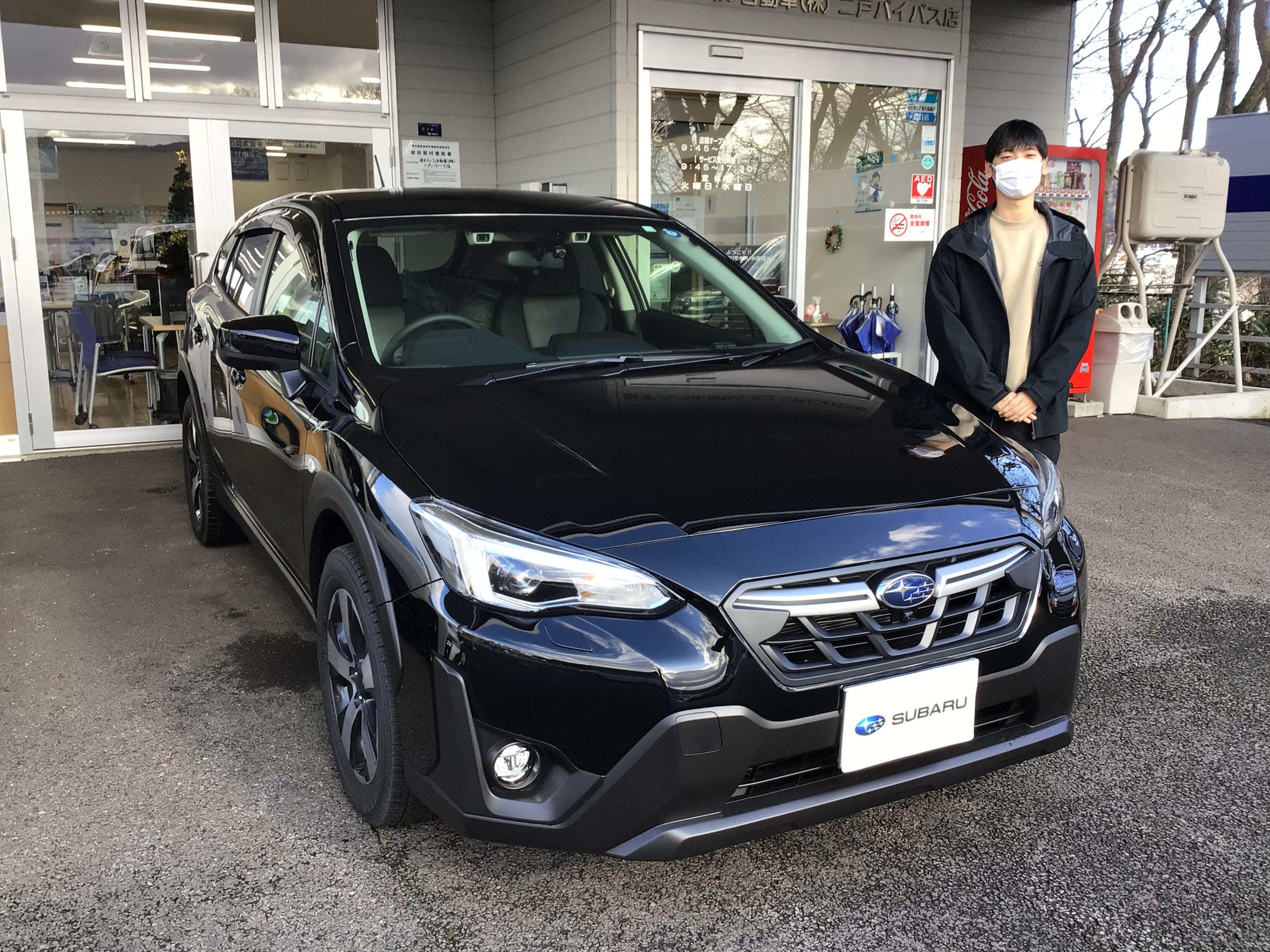 ★二戸バイパス店★　安ケ平様　SUBARU ＸＶ納車