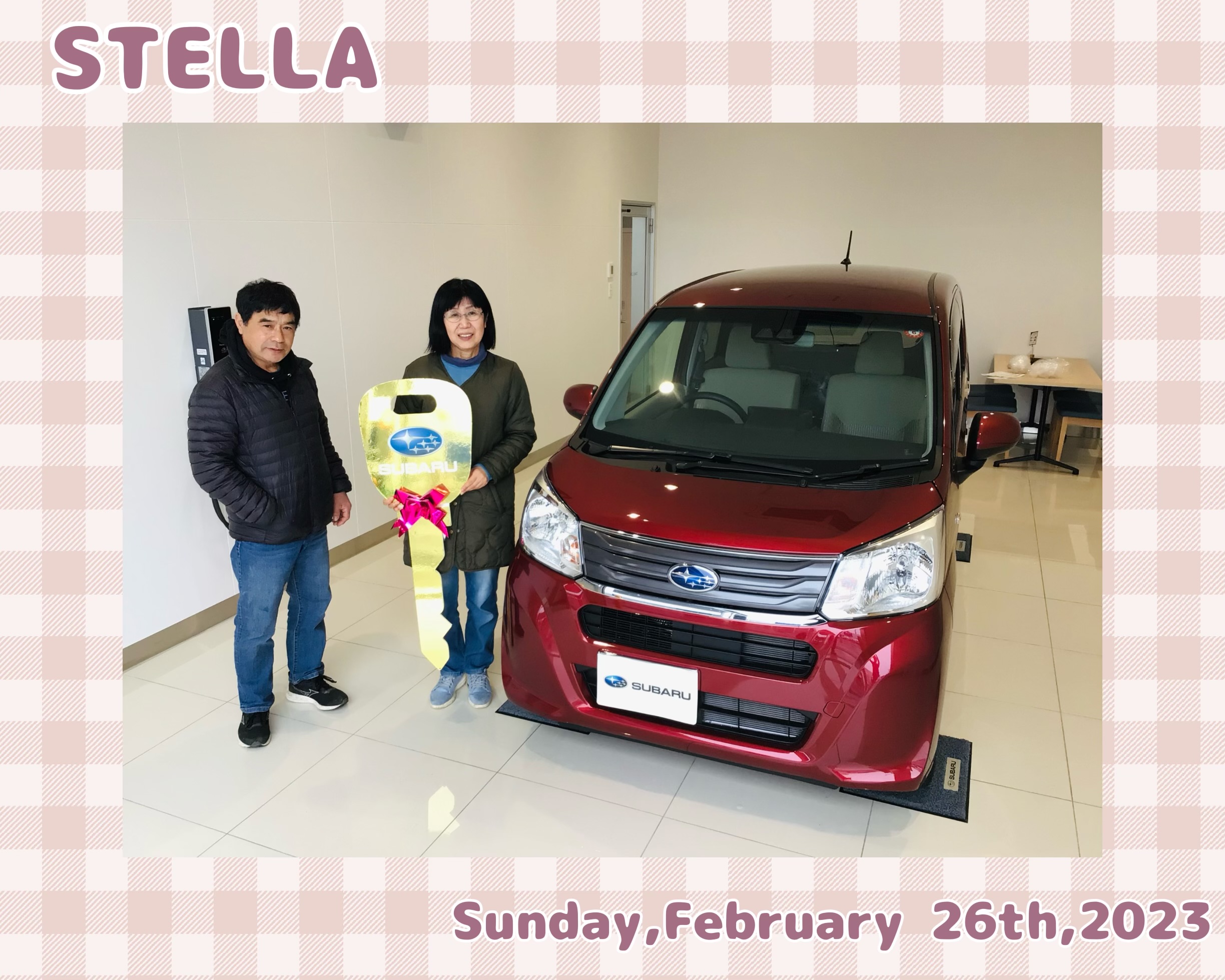 ☆一関インター店☆　二階堂様「ＳＴＥＬＬＡ」ご納車☆彡
