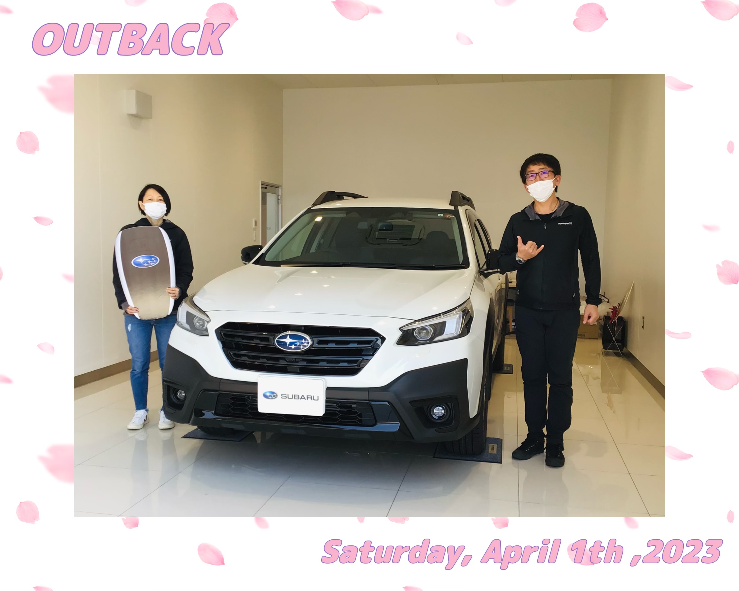☆一関インター店☆　及川様『OUTBACK』ご納車☆彡
