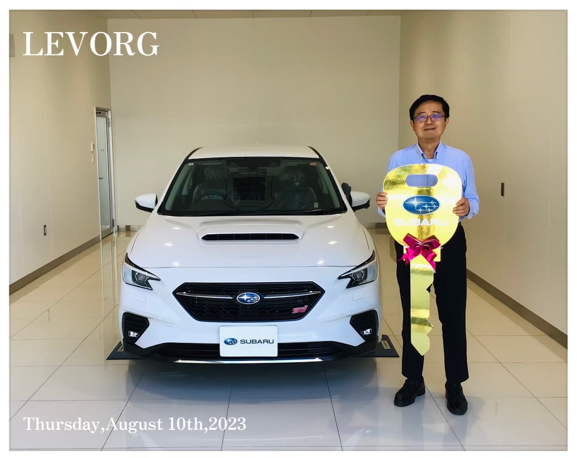 ★一関インター店★ Ｉ様『LEVORG』ご納車☆ミ