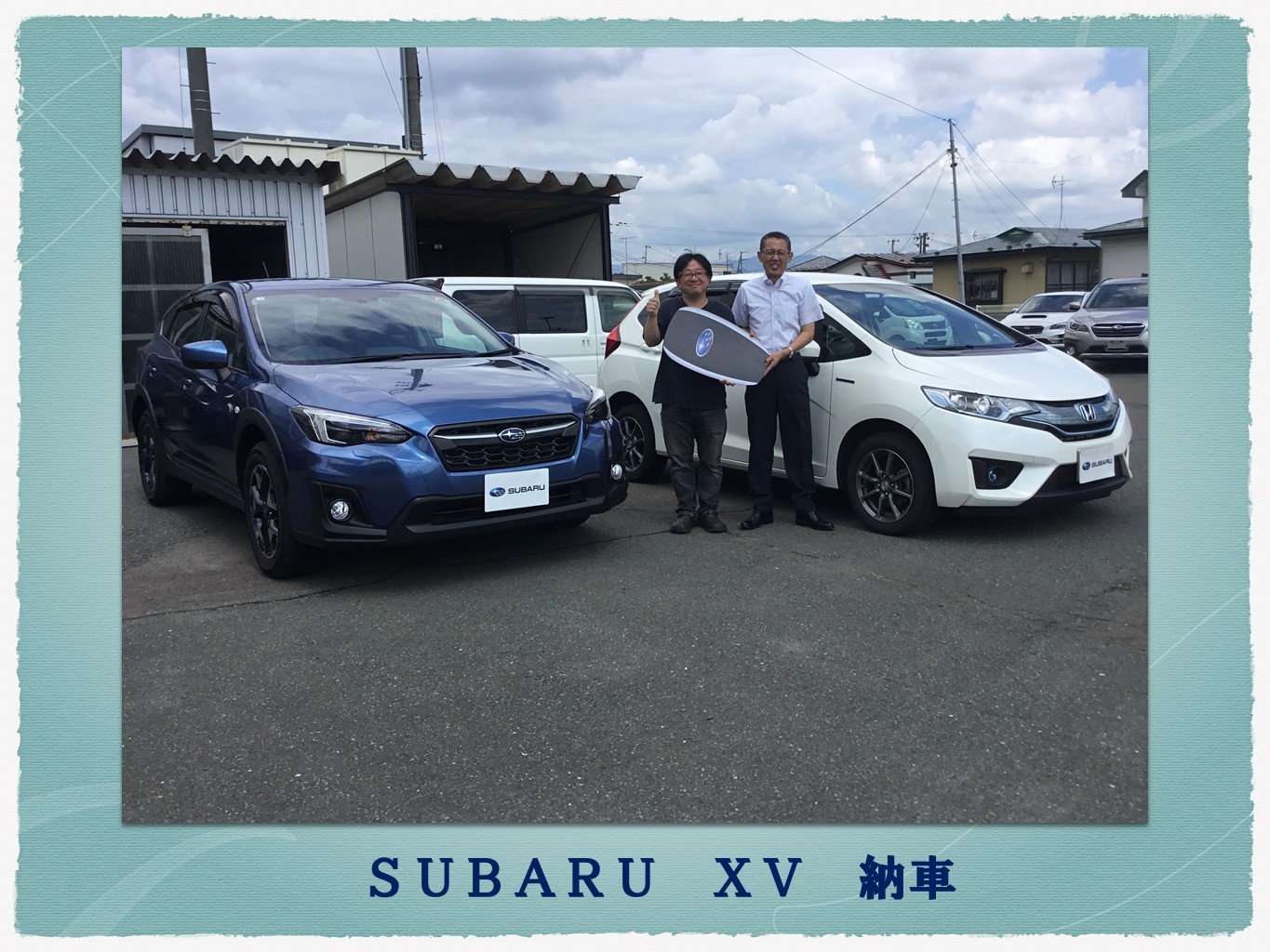 ☆カースポット盛岡上堂☆ＳＵＢＡＲＵ　ＸＶ納車☆