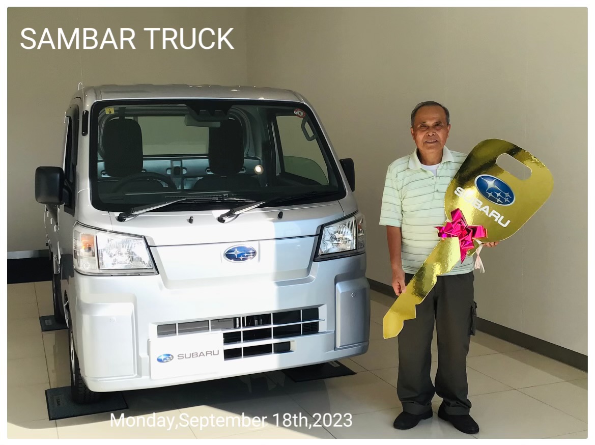 ★一関インター店★千葉様『SAMBAR TRUCK』ご納車☆ミ