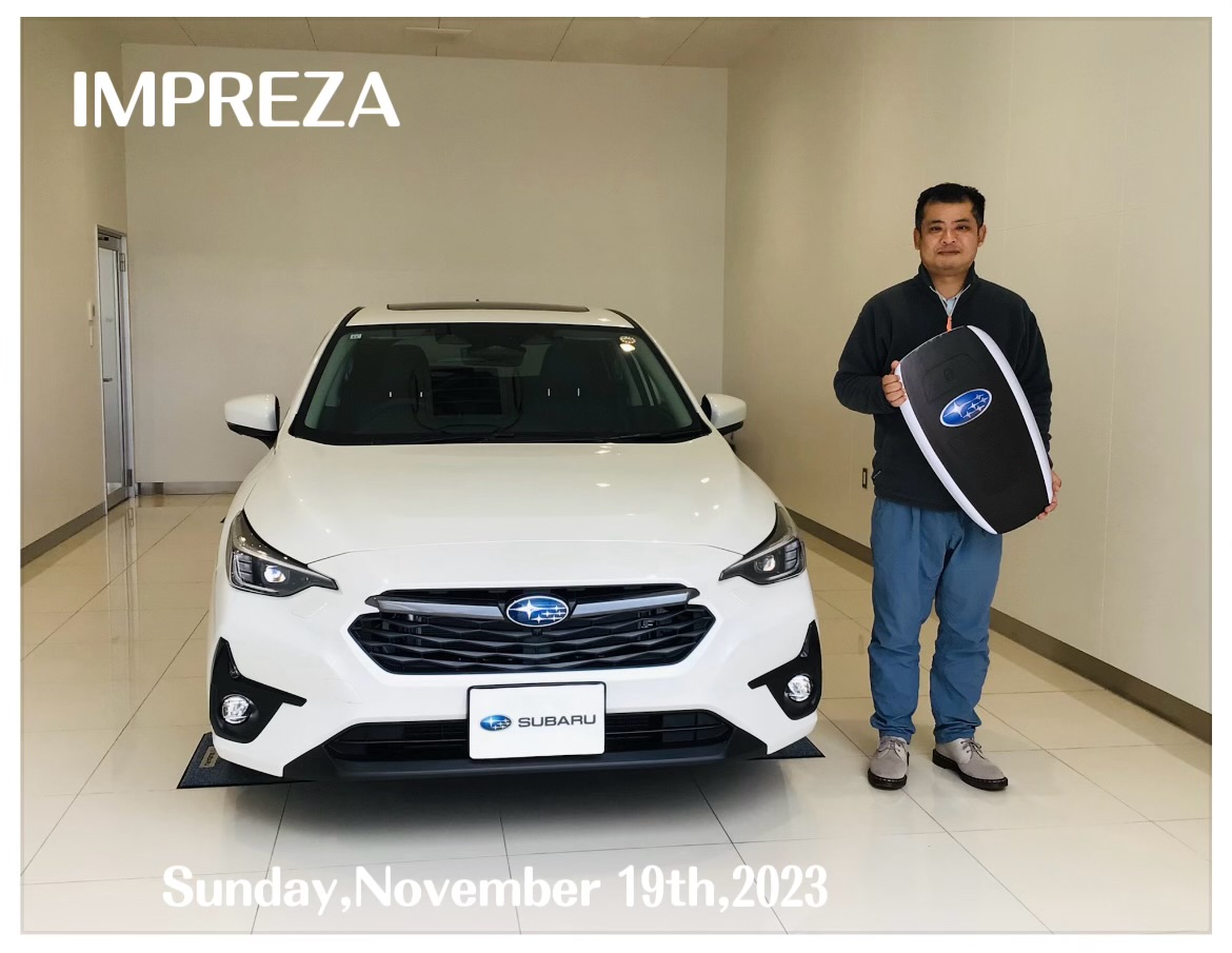 ★一関インター店★　川原様『IMPREZA』ご納車☆ミ